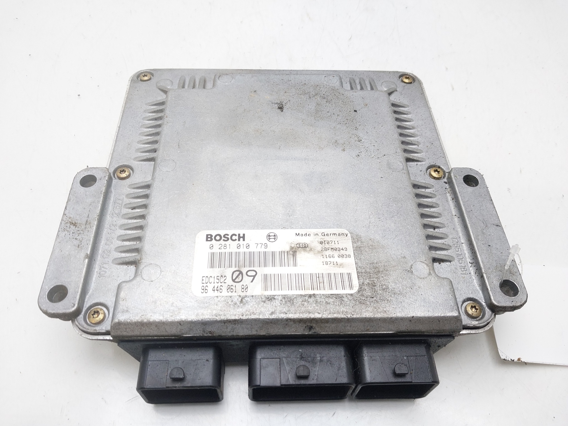 PEUGEOT 307 1 generation (2001-2008) Moottorin ohjausyksikkö ECU 9644606180 23112805