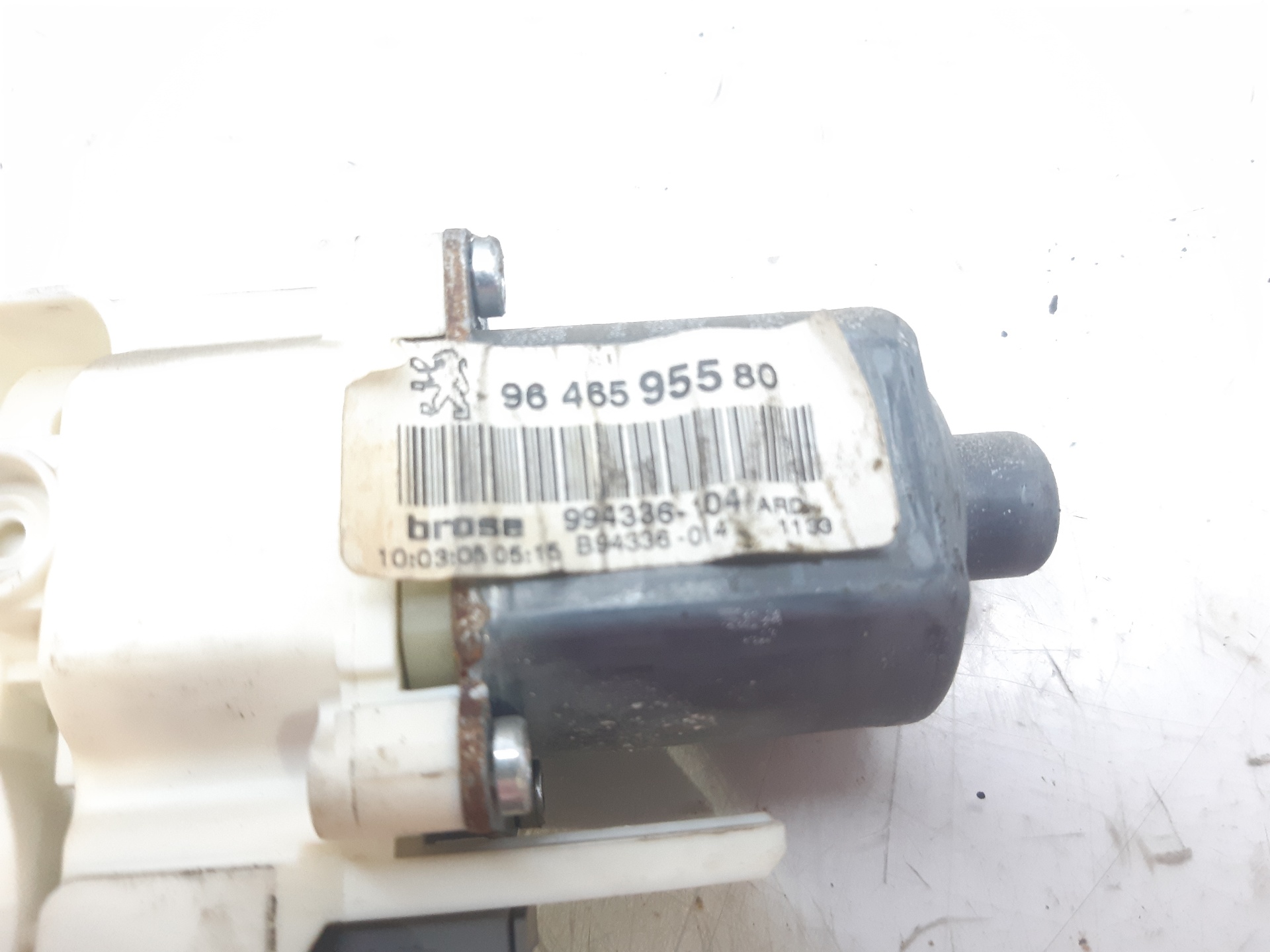 VAUXHALL Motor de control geam ușă  dreapta spate 9646595580 24140113