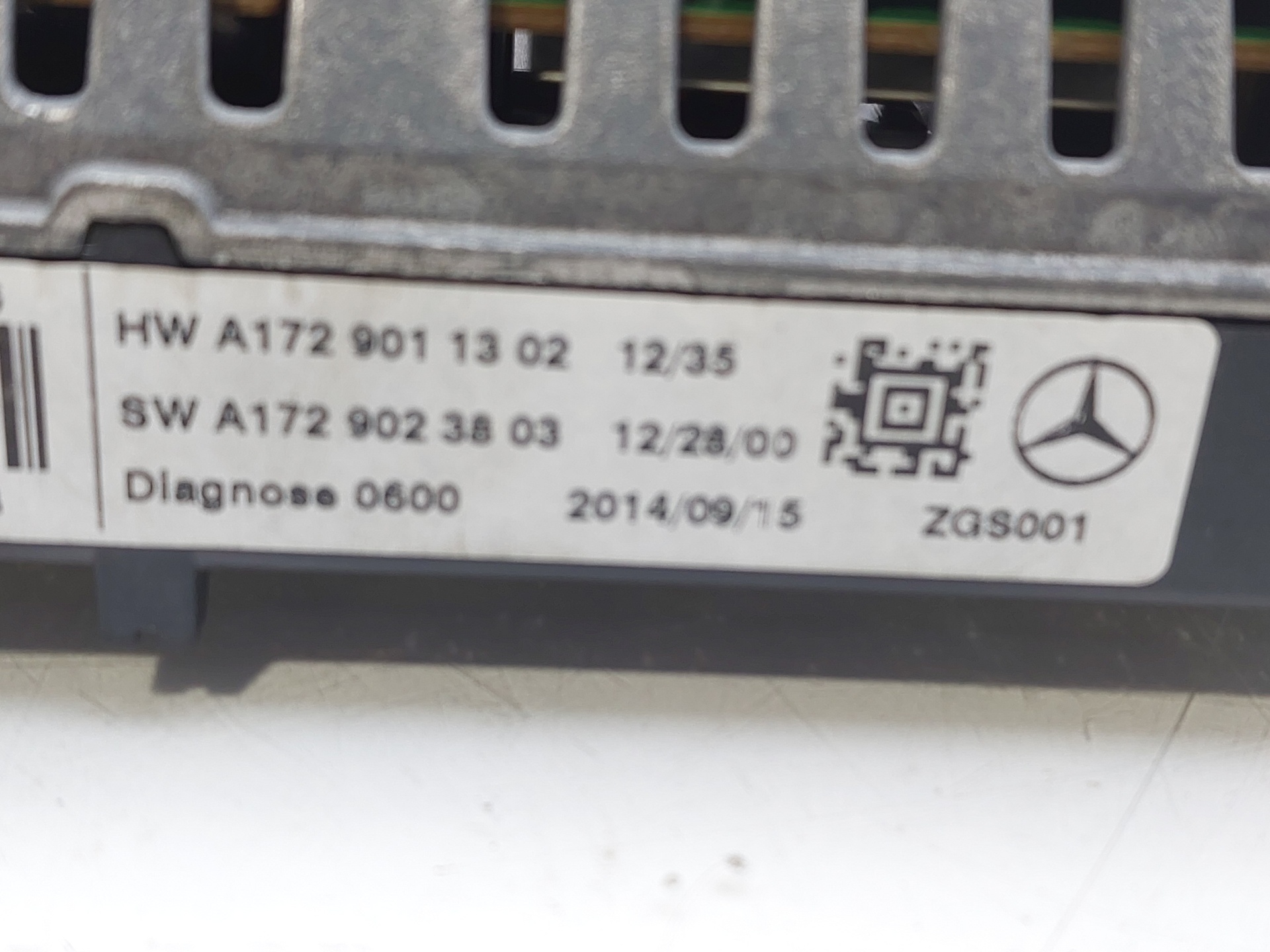 MERCEDES-BENZ M-Class W166 (2011-2015) Другие внутренние детали A1729011302 24073467
