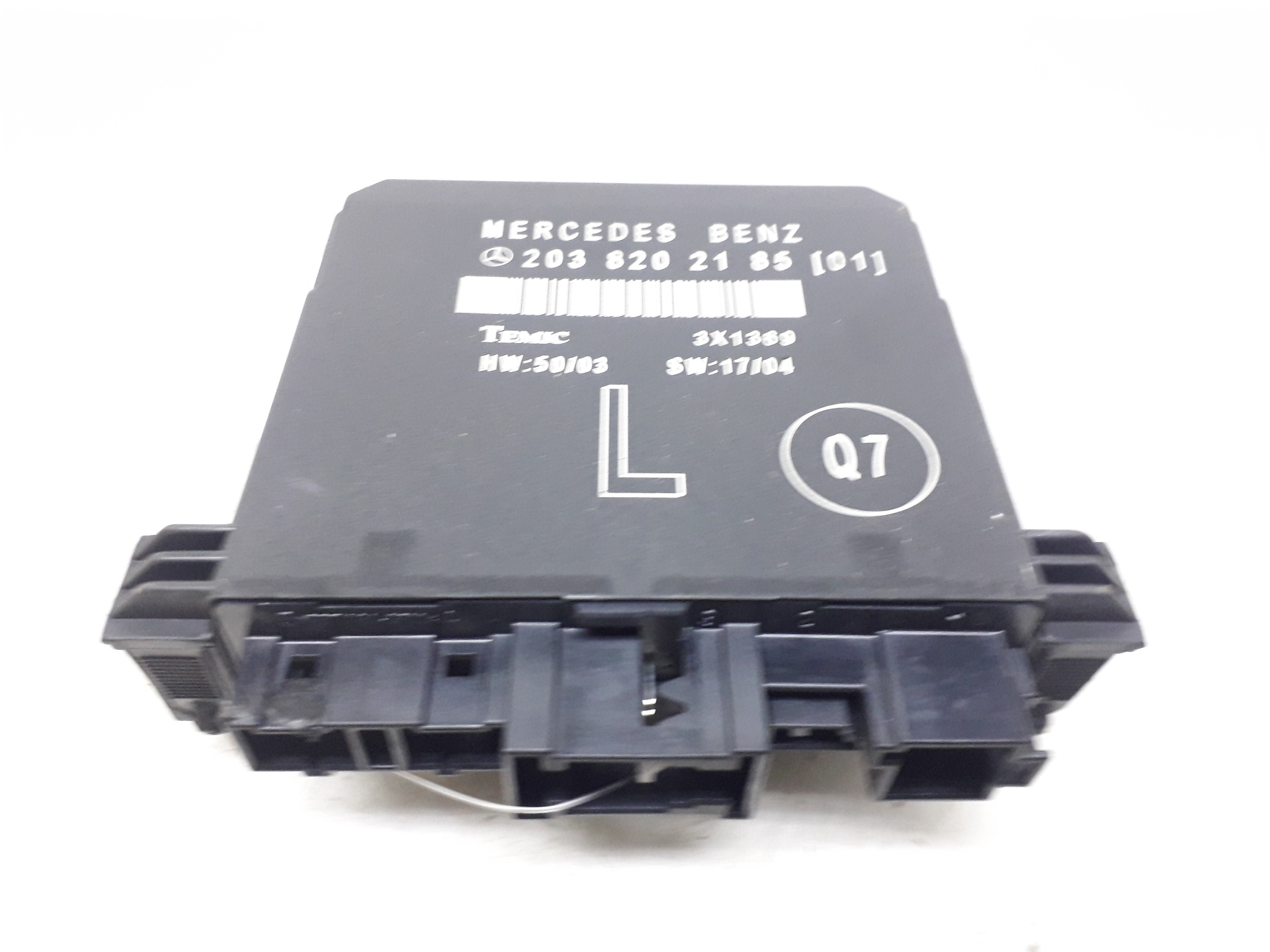 MERCEDES-BENZ C-Class W203/S203/CL203 (2000-2008) Other Control Units 2038202185 18736371