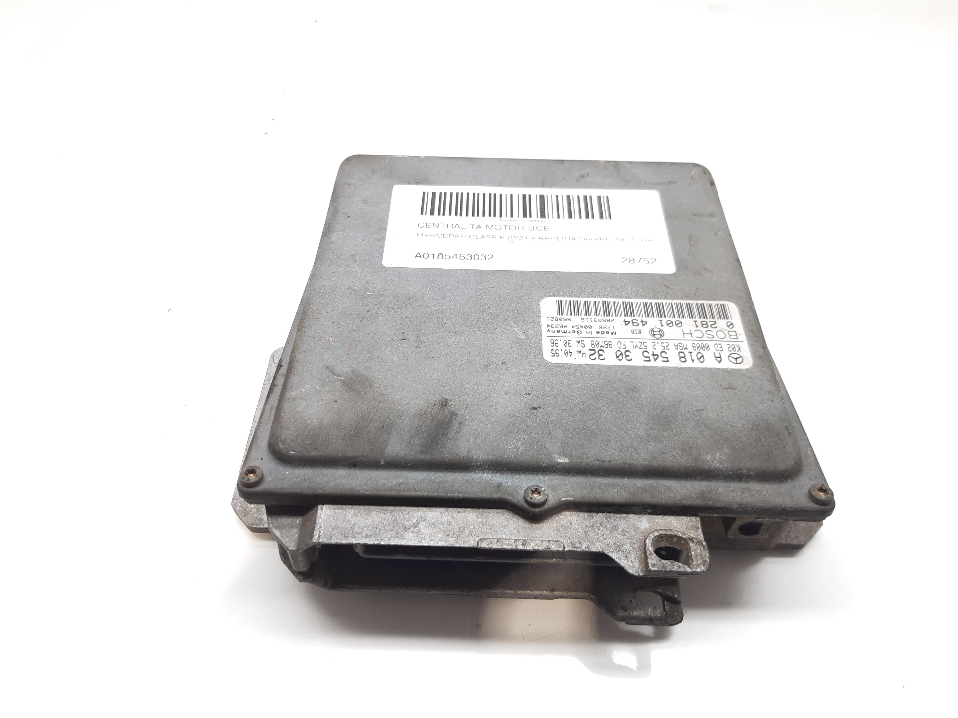 MERCEDES-BENZ E-Class W210 (1995-2002) Moottorin ohjausyksikkö ECU A0185453032 22455714