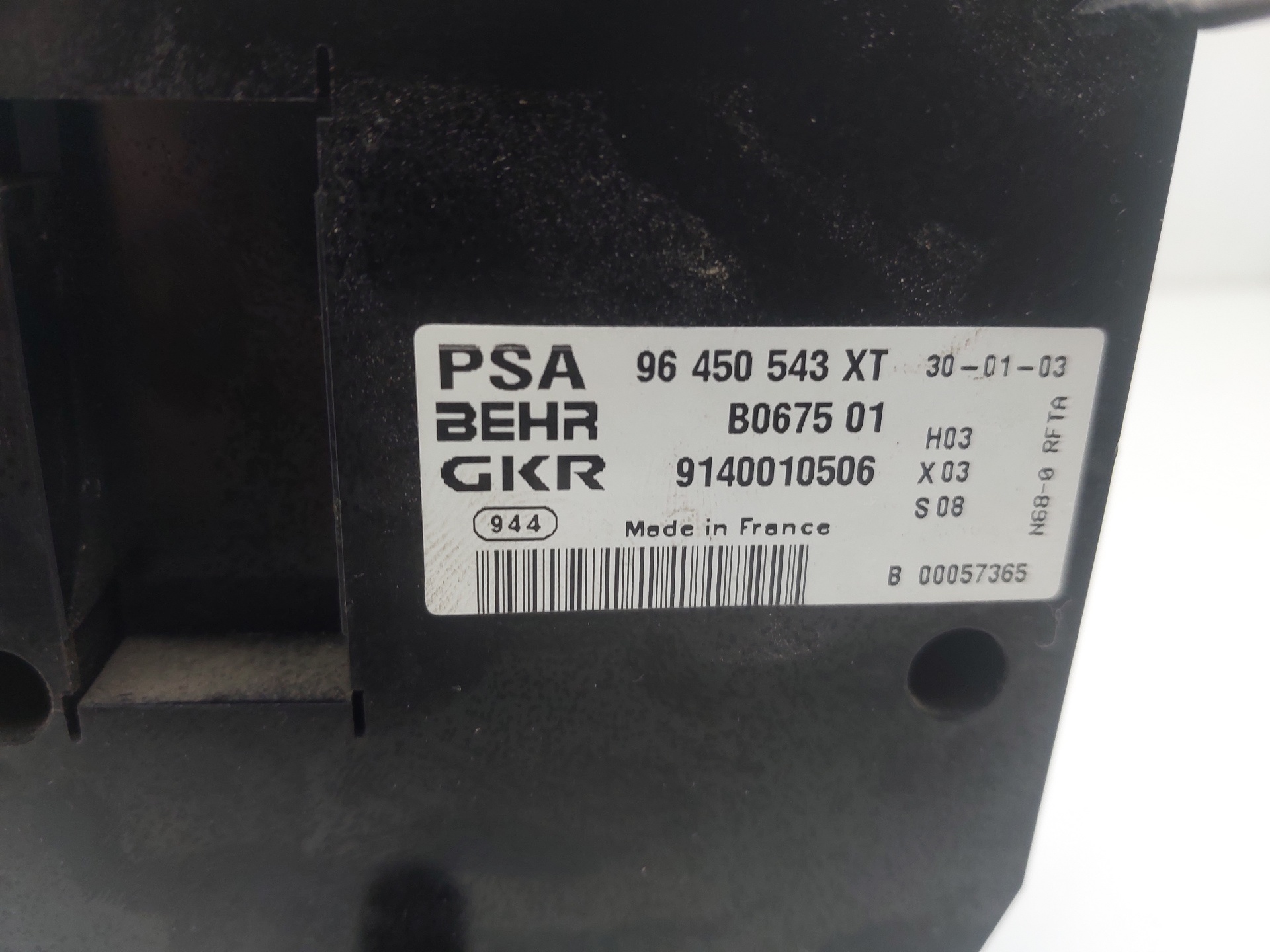 CITROËN Xsara Picasso 1 generation (1999-2010) Climate  Control Unit 96450543XT 22621804