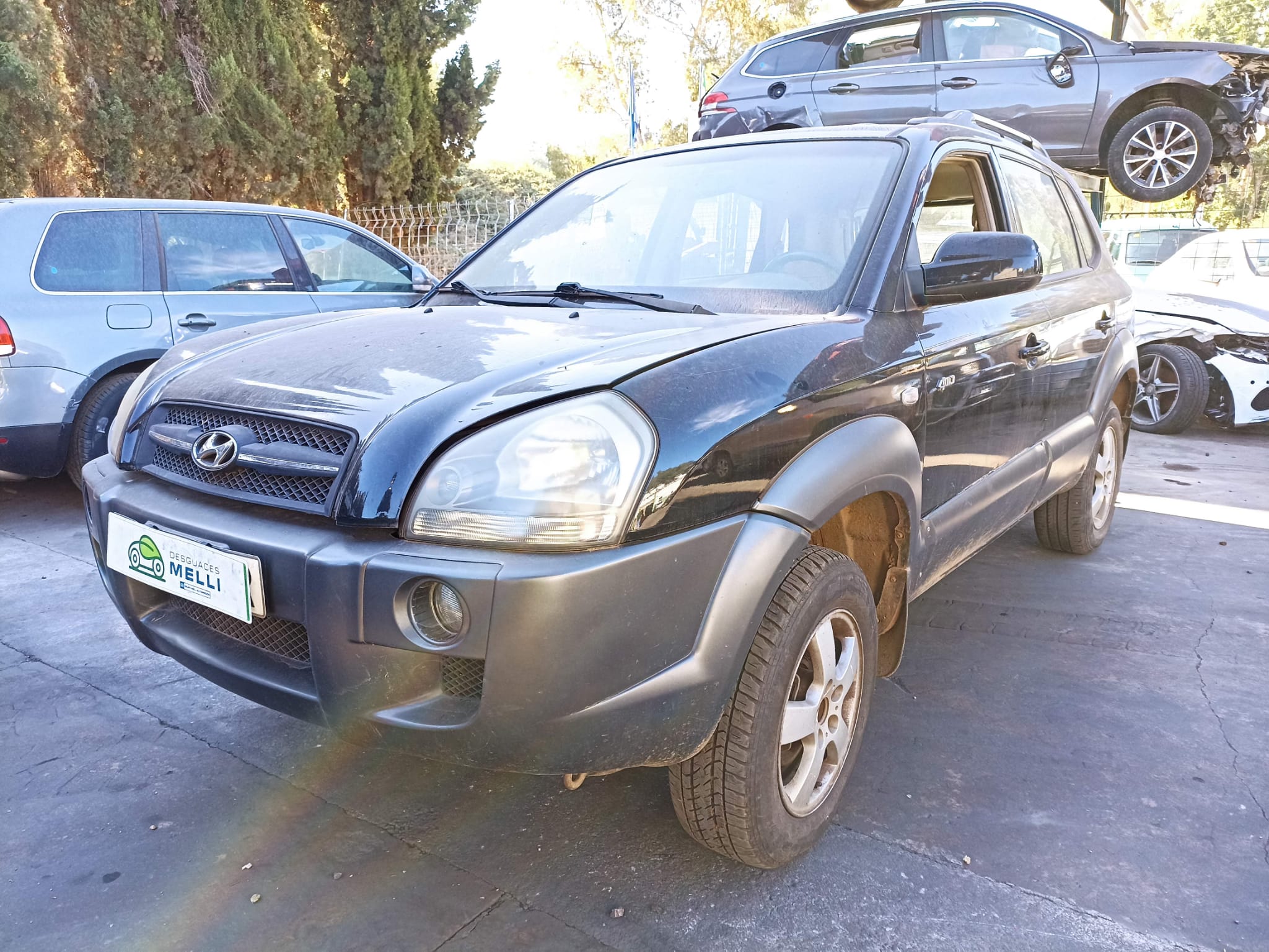 LANCIA Tucson 1 generation (2004-2010) Стеклоподъемник задней левой двери 834702E010 20660692