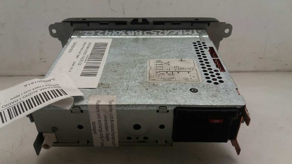 SKODA Fabia 6Y (1999-2007) Music Player Without GPS 5J0035161D 20172241