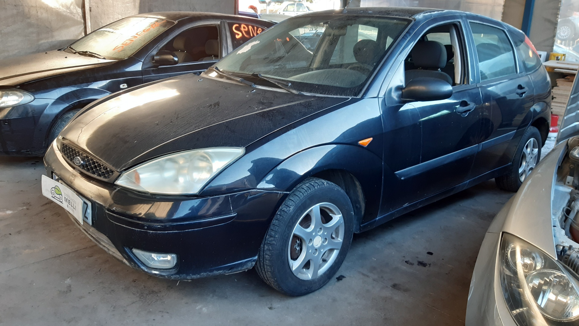 FORD Focus 1 generation (1998-2010) Нагревательный вентиляторный моторчик салона 1S7H18456AD 18754053