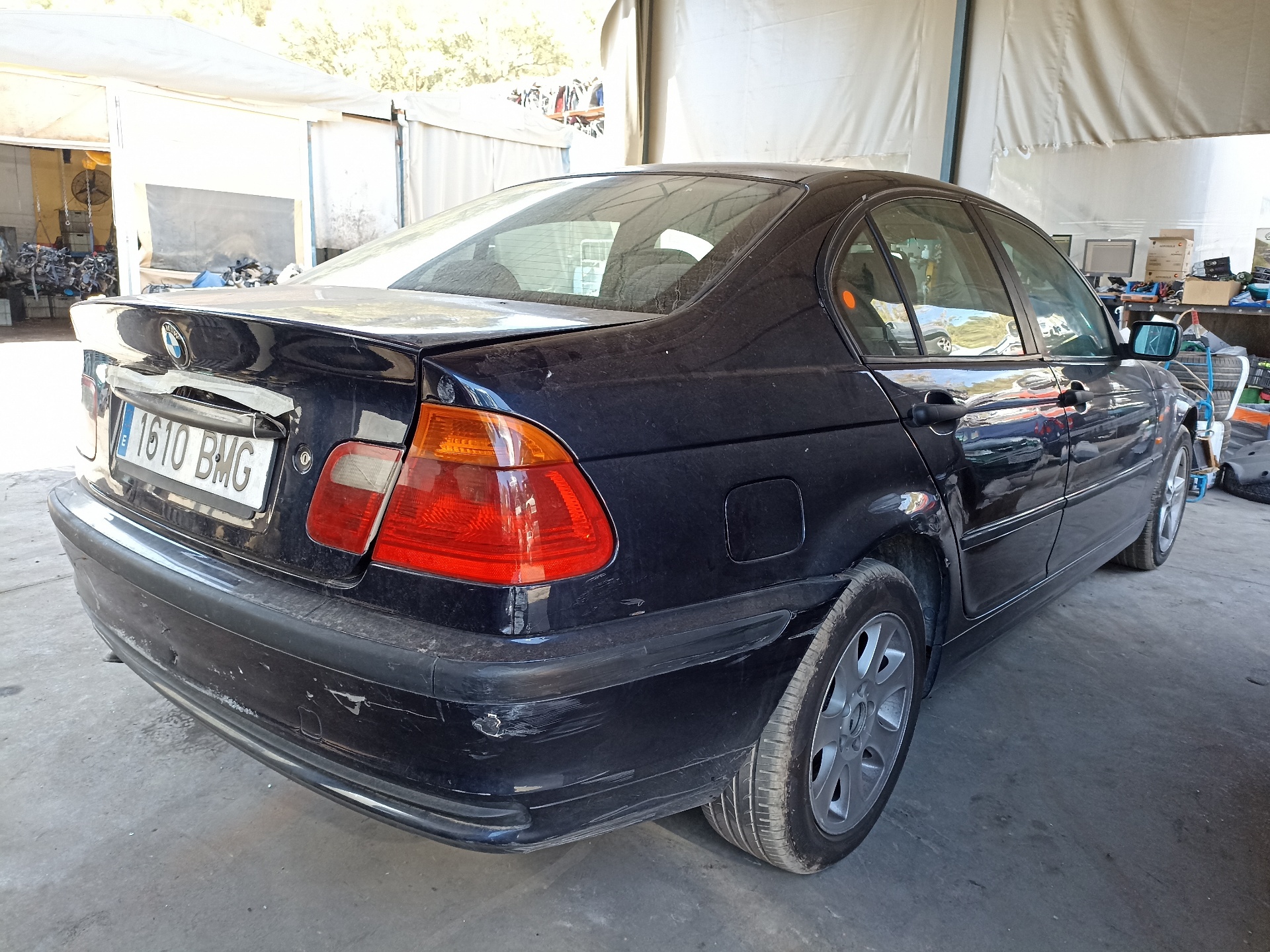 BMW 3 Series E46 (1997-2006) Priekinės kairės durys 41517034151 22458221
