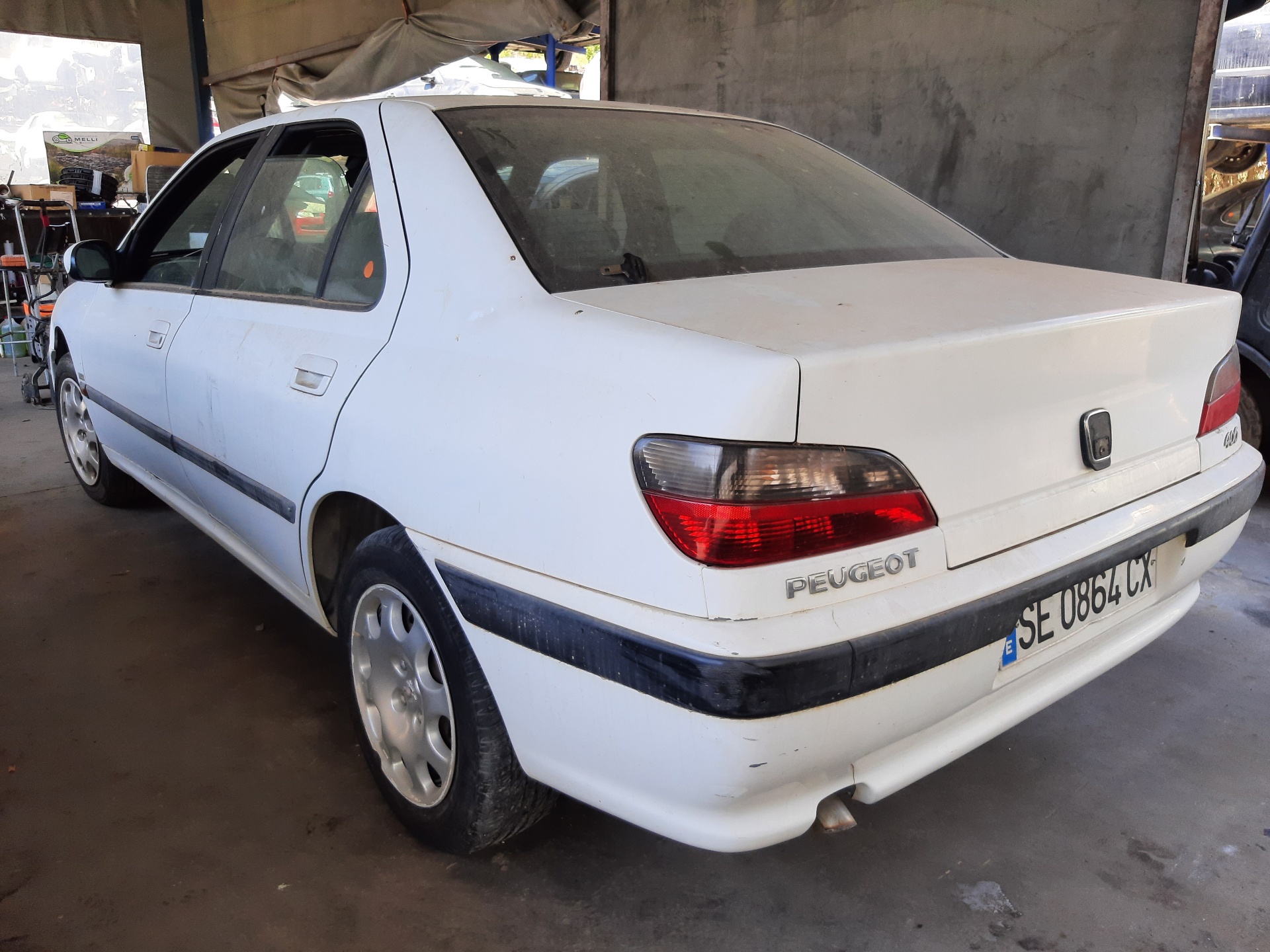 PEUGEOT 406 1 generation (1995-2004) Jobb első sárvédő 7841L6 22445763