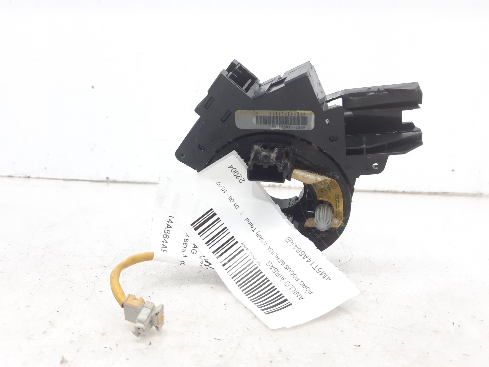 FORD Focus 2 generation (2004-2011) Rat Slip Ring Squib 4M5T14A664AB 18653426