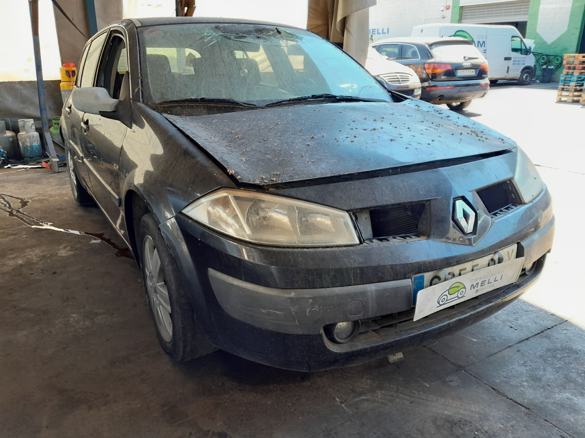 RENAULT Megane 2 generation (2002-2012) Левая противотуманка переднего бампера 8200074008 26798716