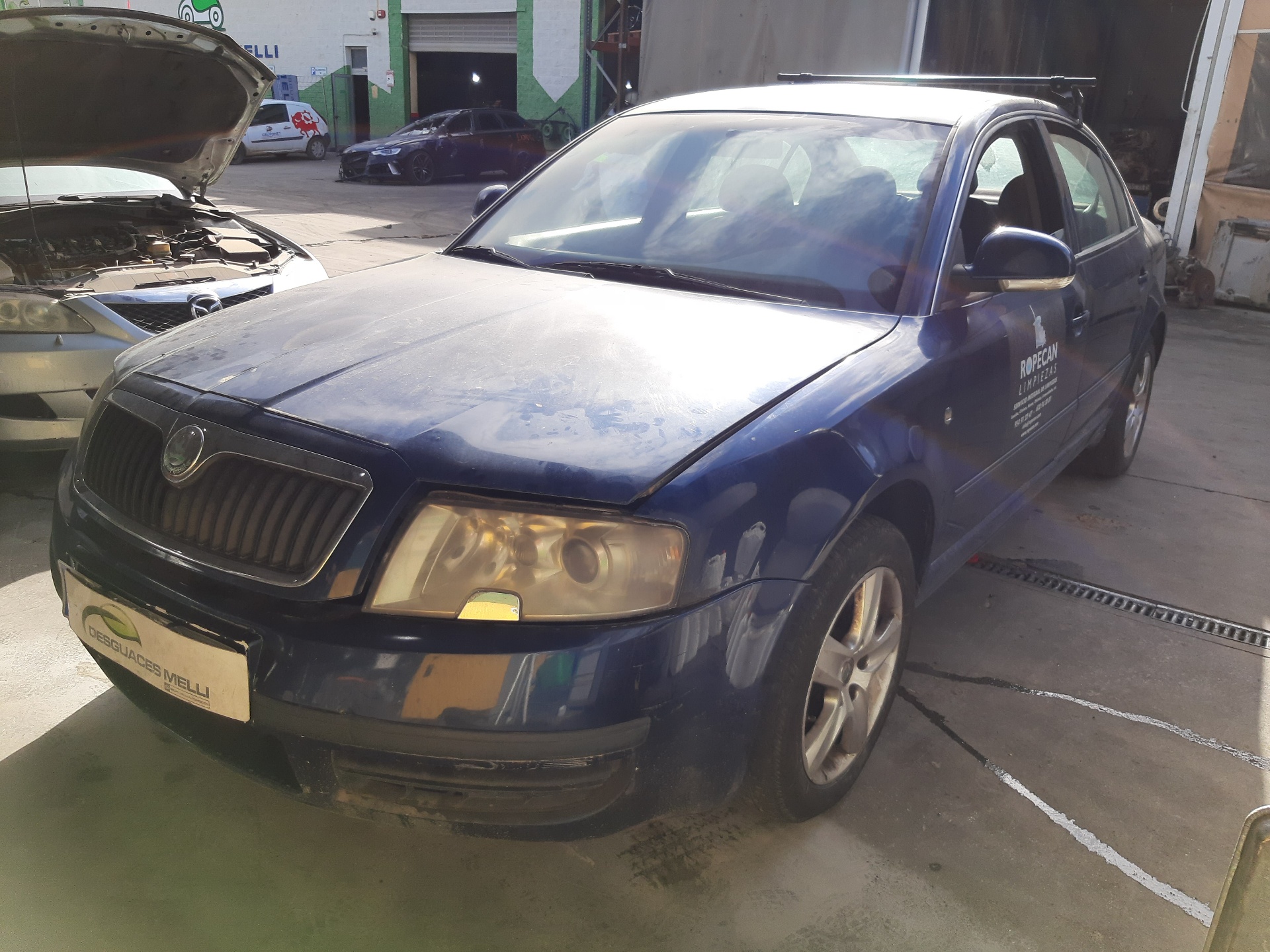 SKODA Superb 1 generation (2001-2008) Подрулевой переключатель 4B0953503G 20147407