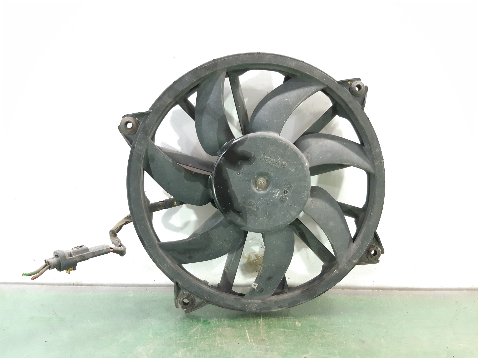 CITROËN C4 1 generation (2004-2011) Difūzoriaus ventiliatorius 9650116580 22457755