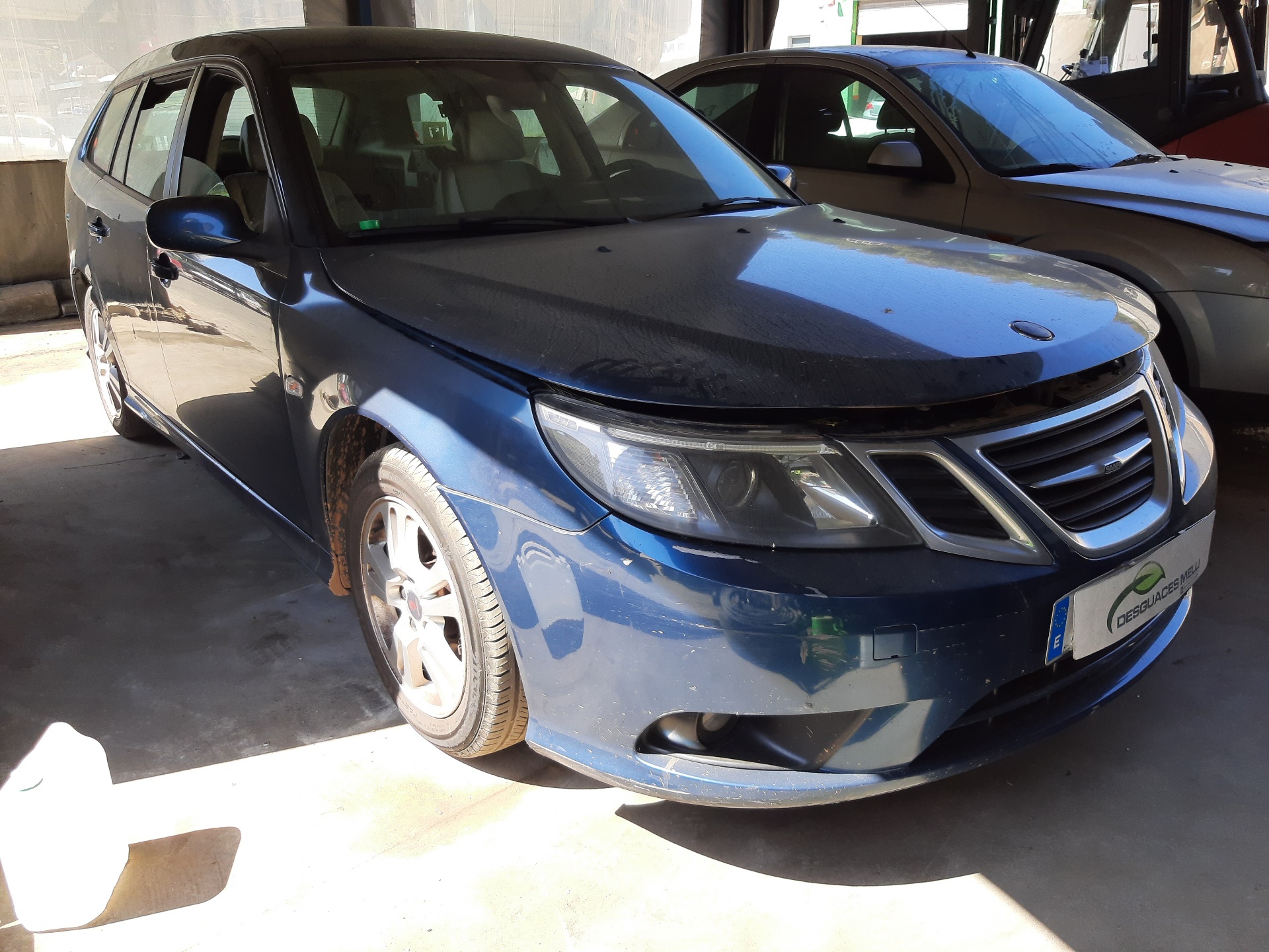 SAAB 9-3 2 generation (2002-2014) Priekšējo labo durvju logu pacēlājs 12793729 24056493