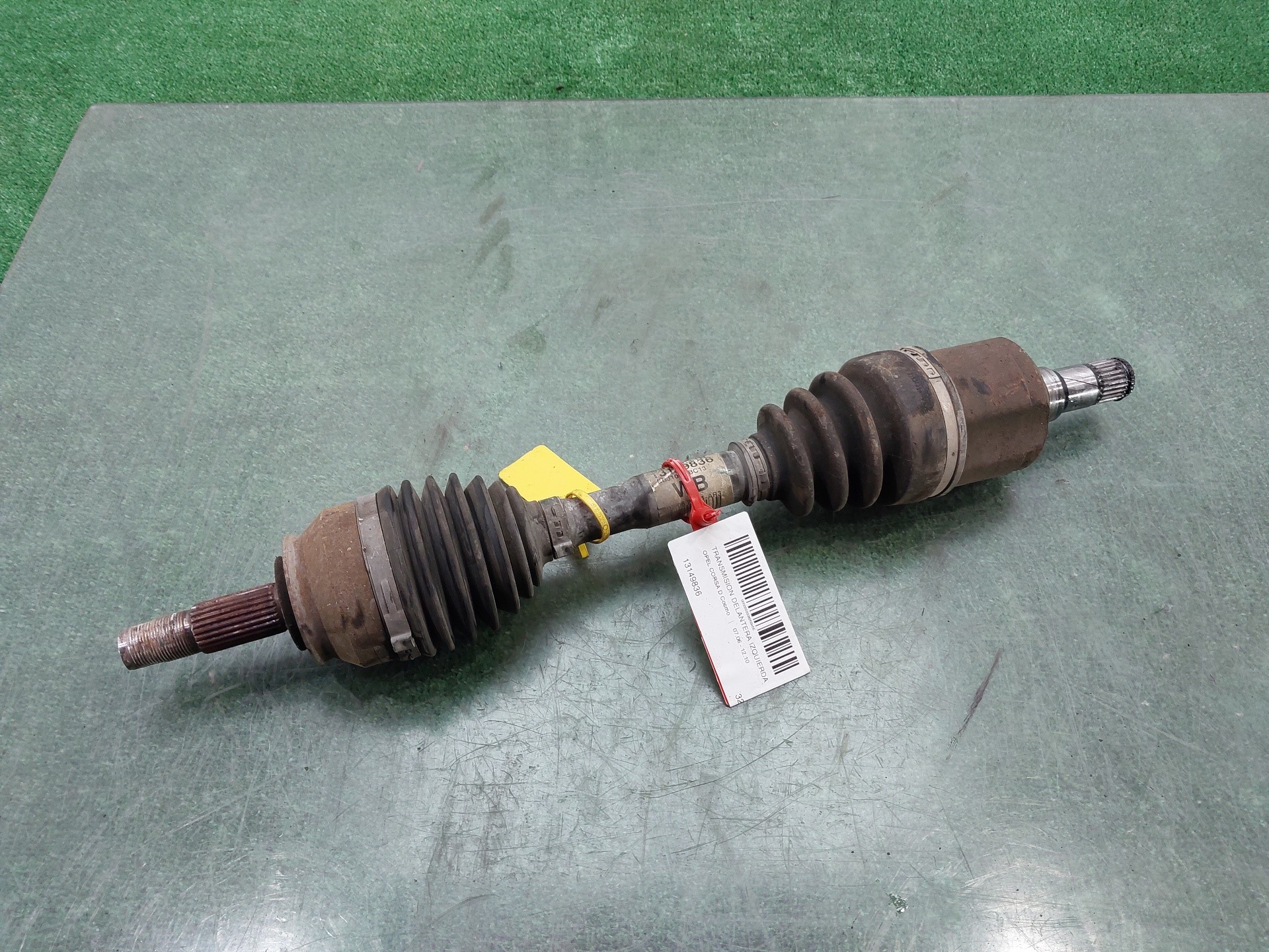 OPEL Corsa D (2006-2020) Front Left Driveshaft 13149836 24137918