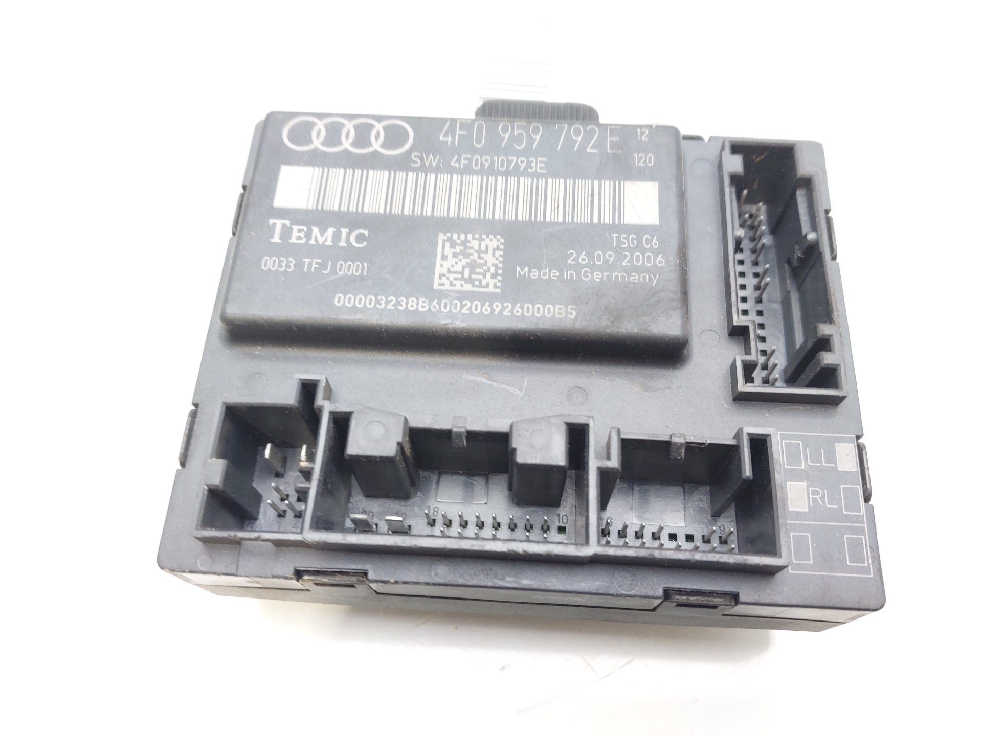 AUDI A6 C6/4F (2004-2011) Alte unități de control 4F0959792E 23017725