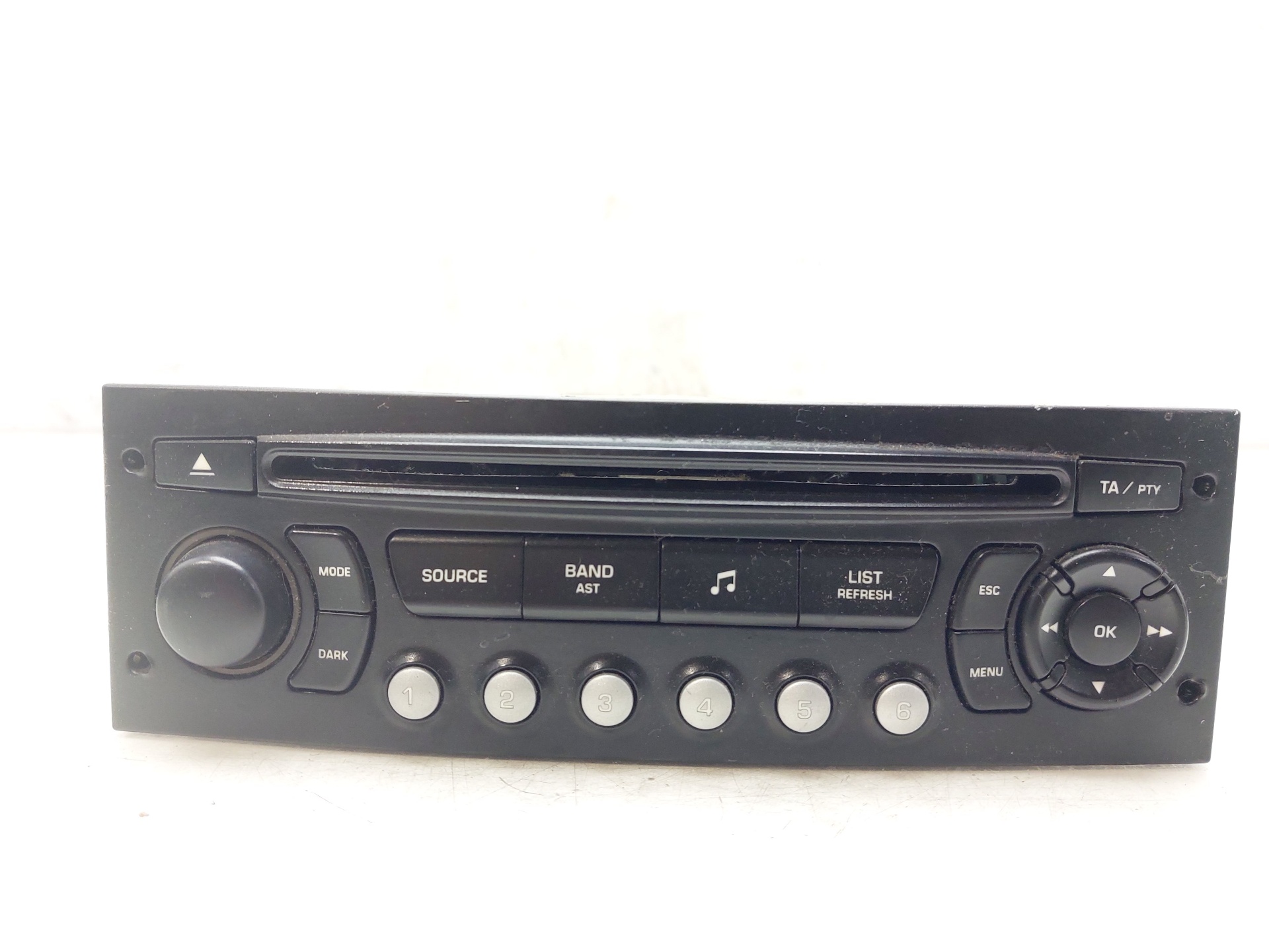 CITROËN C4 1 generation (2004-2011) Music Player Without GPS 9659139677 22338190