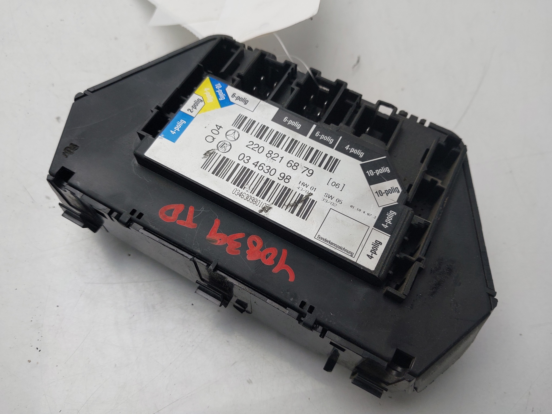 Módulo electronico OM648960 2208216879 de Mercedes-benz Clase s (bm 220) berlina 1999-2002 - pieza usada