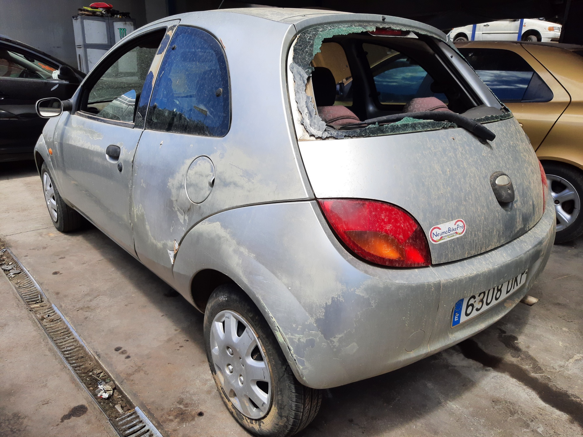 FORD Ka 1 generation (1996-2008) Commutateur de fenêtre de porte avant gauche 96FG14529BC 18798973