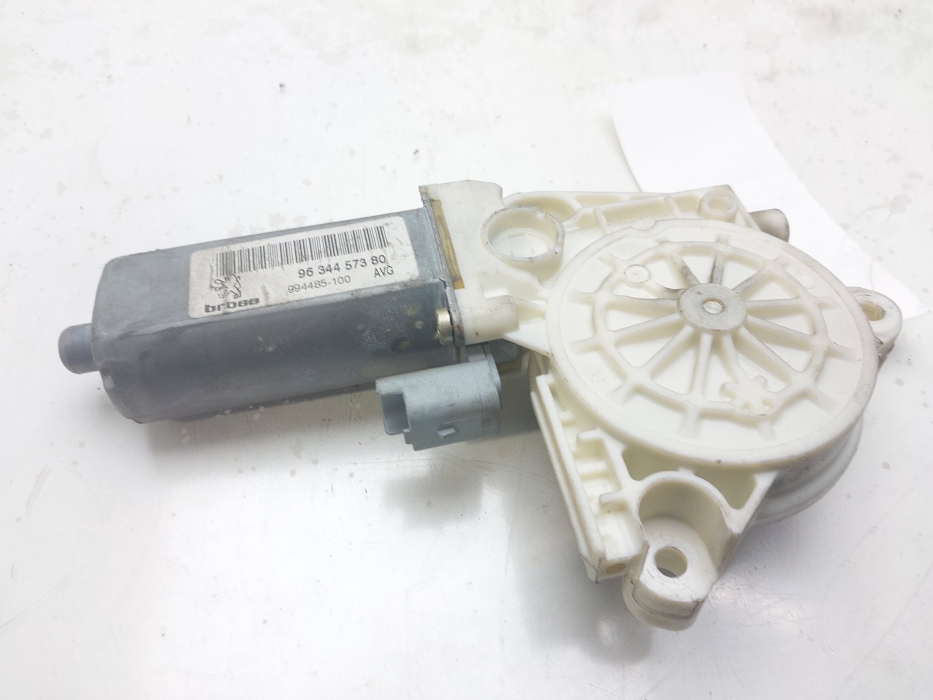 PEUGEOT 307 1 generation (2001-2008) Front Left Door Window Regulator Motor 9634457380 21414187