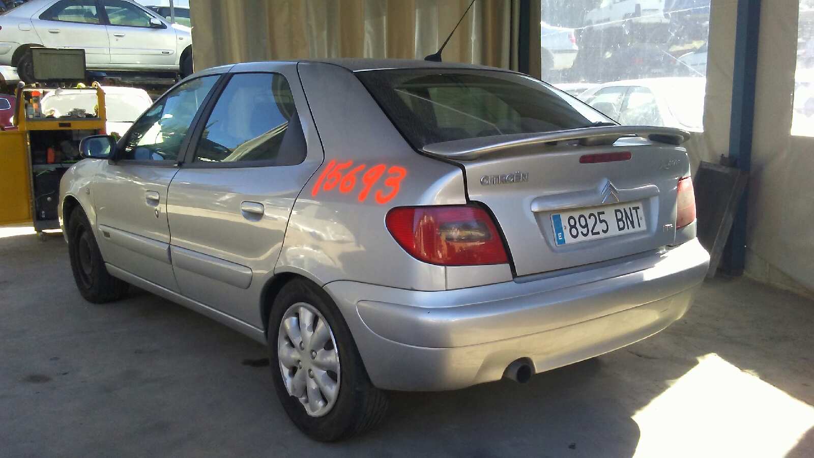 CITROËN Xsara 1 generation (1997-2004) Нагревательный вентиляторный моторчик салона 210681233F 22020429