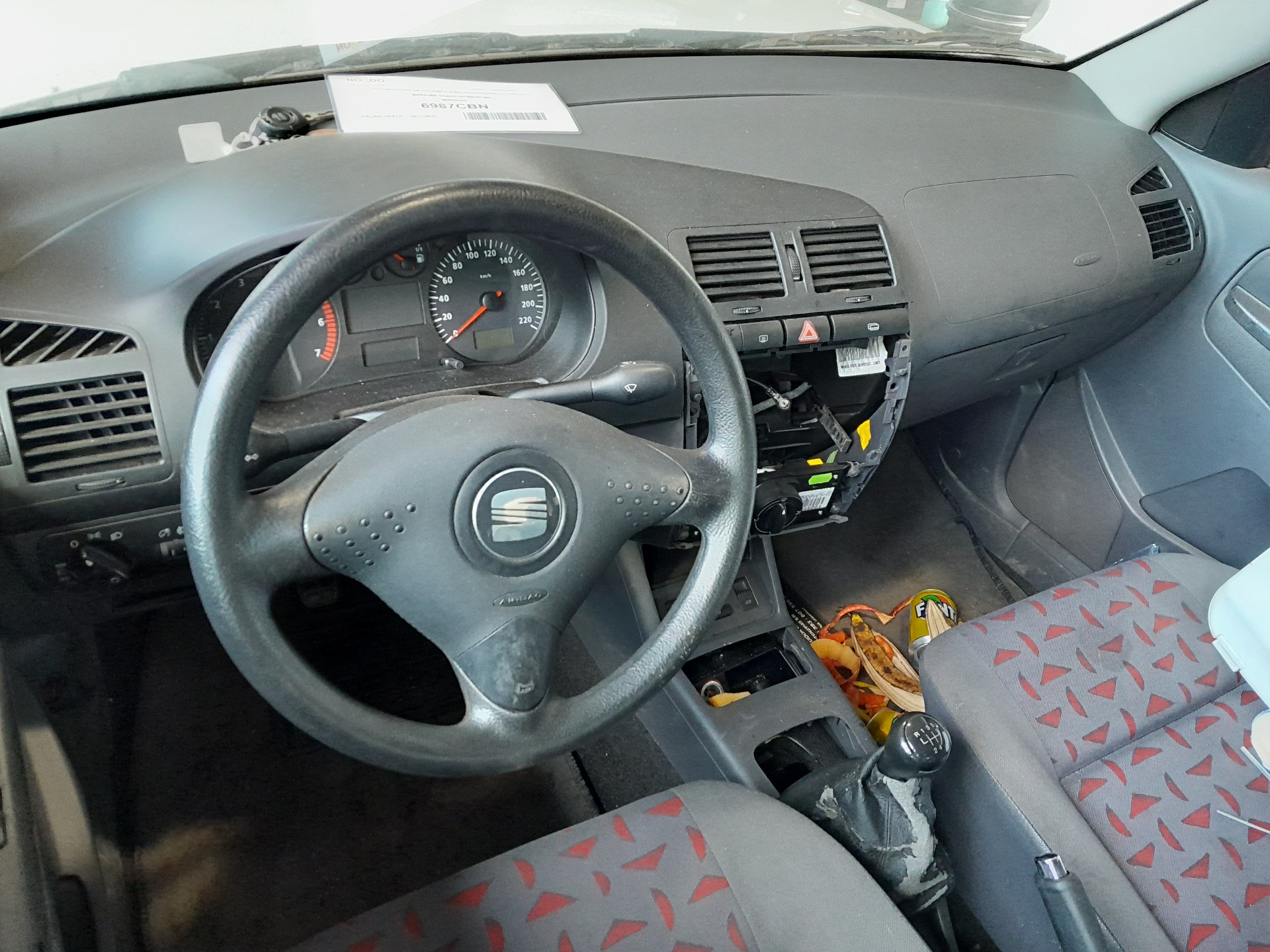 SEAT Ibiza 2 generation (1993-2002) Galinis dangtis 6K5827025L 20998496