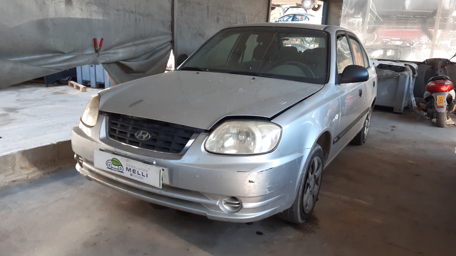 HYUNDAI Accent LC (1999-2013) Difūzoriaus ventiliatorius F00S3A2077 18708481