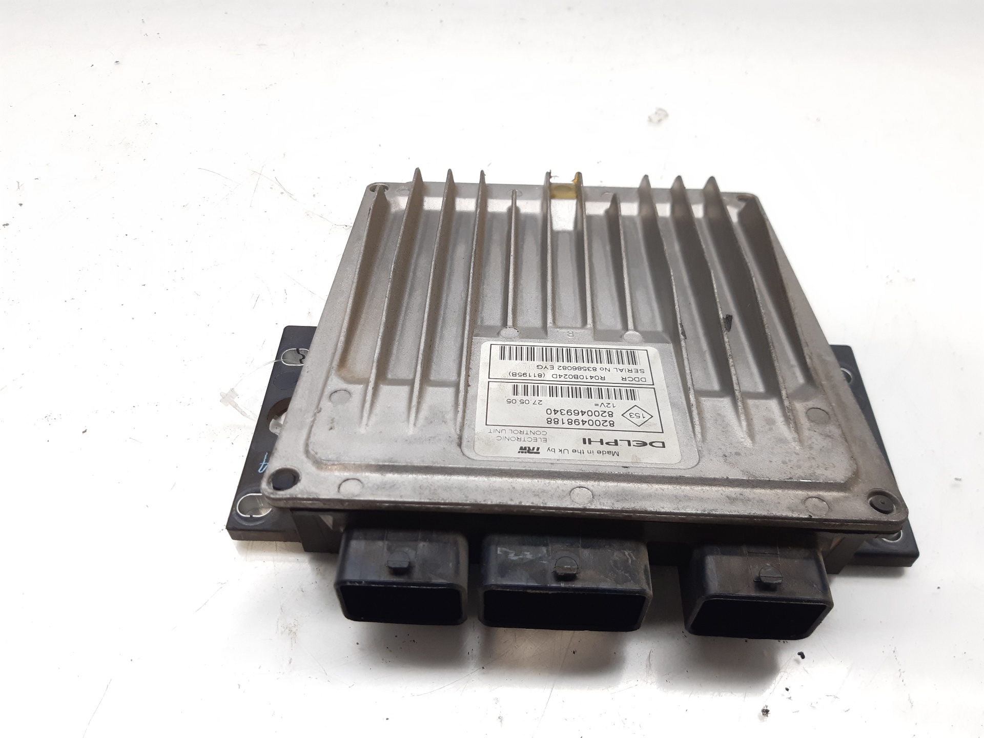 RENAULT Megane 2 generation (2002-2012) Engine Control Unit ECU 8200498188 22468493