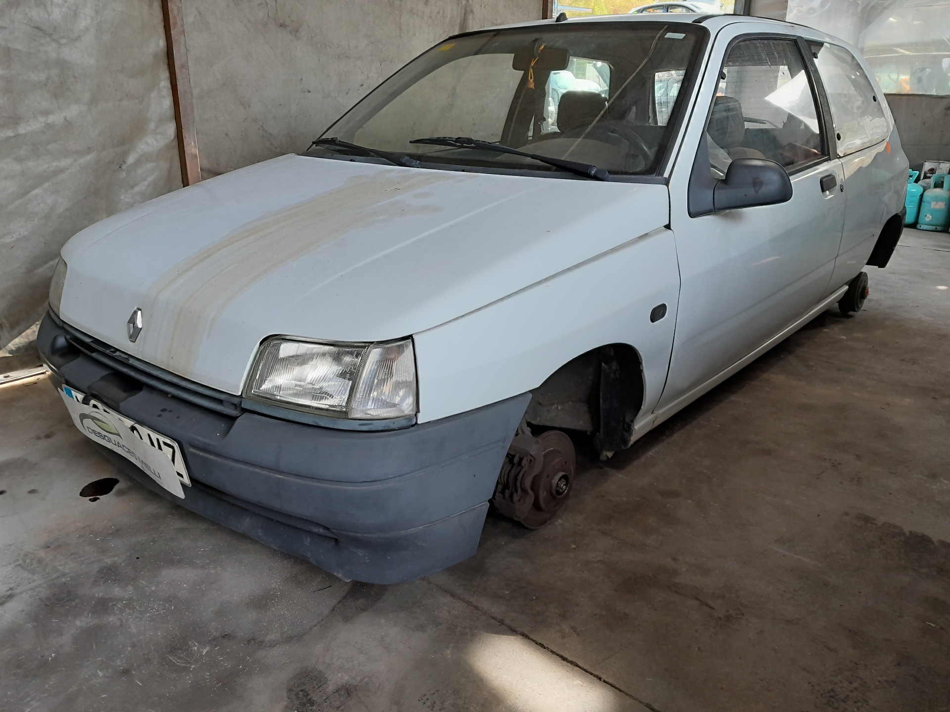 RENAULT Clio 1 generation (1990-1998) Galinis bamperis(buferis) 7701466676 22465584