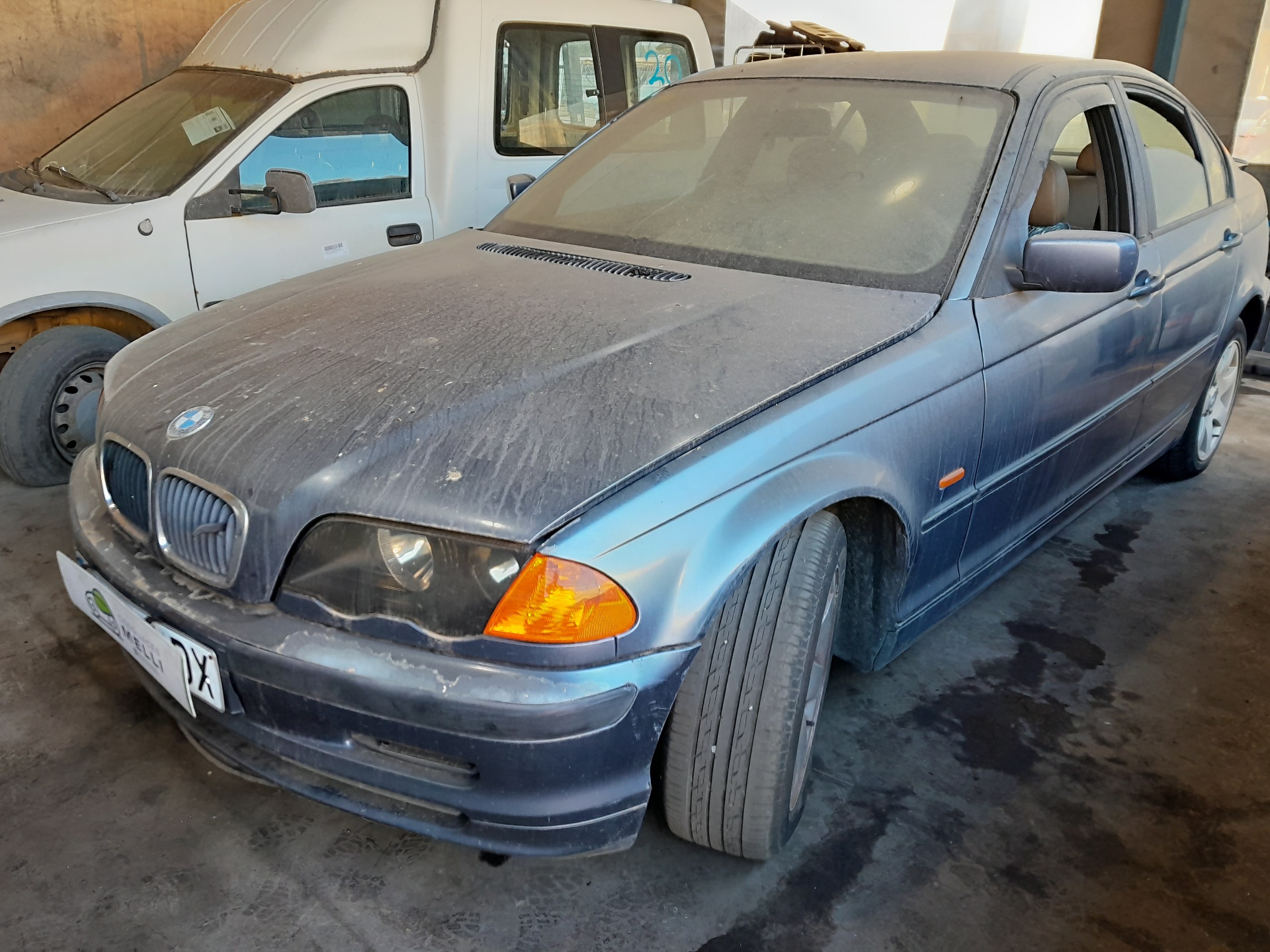 BMW 3 Series E46 (1997-2006) Priekšējais kreisais spārns 41358240405 25099322