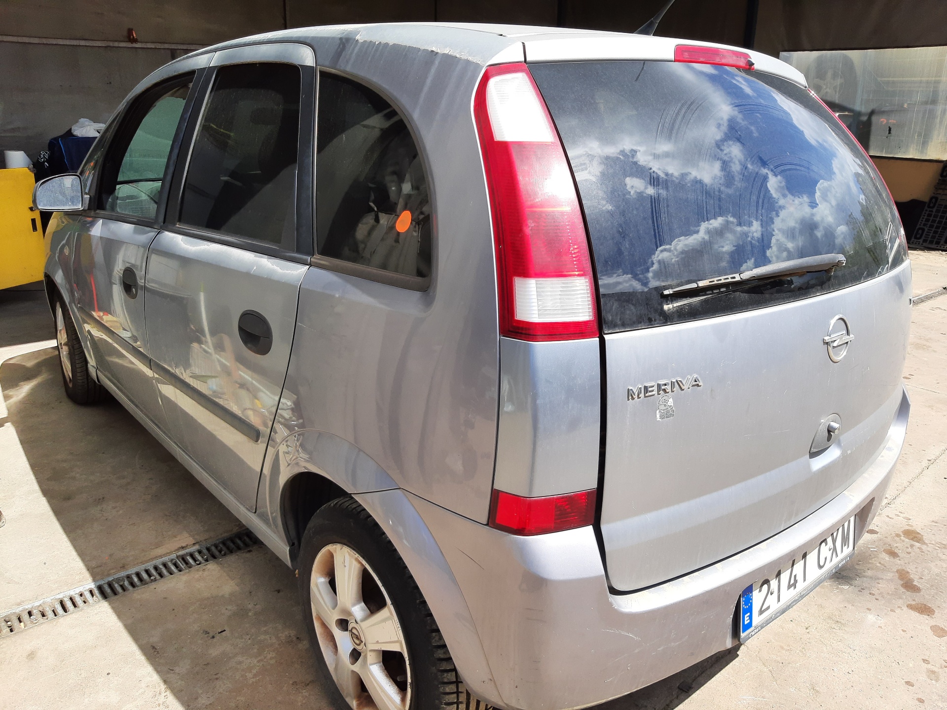 OPEL Meriva 1 generation (2002-2010) Стеклоподъемник передней левой двери 93362662 22320039