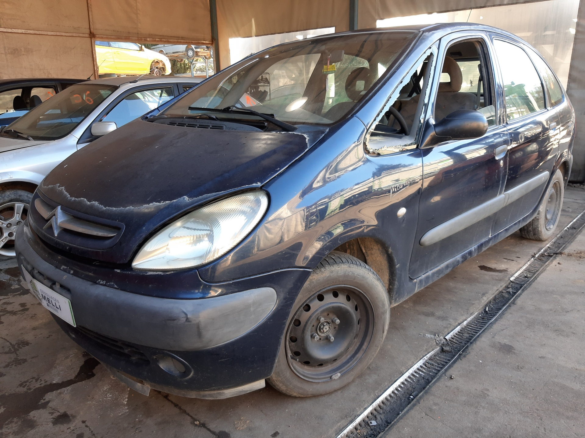 CITROËN Xsara Picasso 1 generation (1999-2010) Предна дясна врата 9004L5 22484829