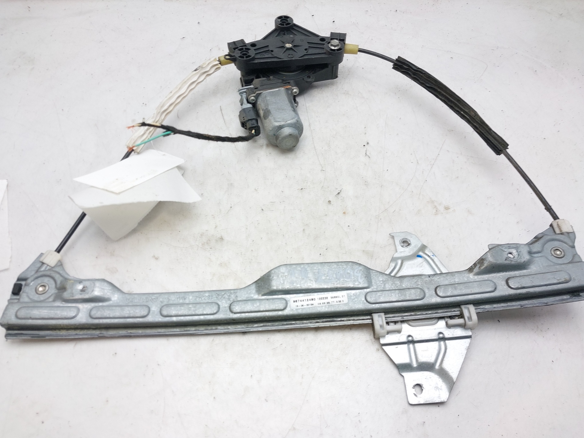 CITROËN C-Elysee 2 generation (2012-2017) Front Left Door Window Regulator 9674412480 22487166