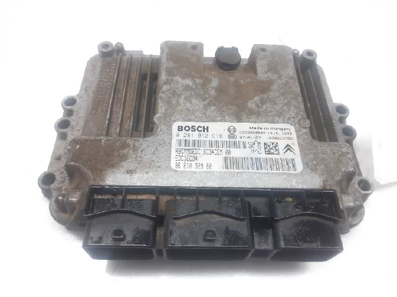 PEUGEOT Partner 1 generation (1996-2012) Engine Control Unit ECU 9661032980 18445304