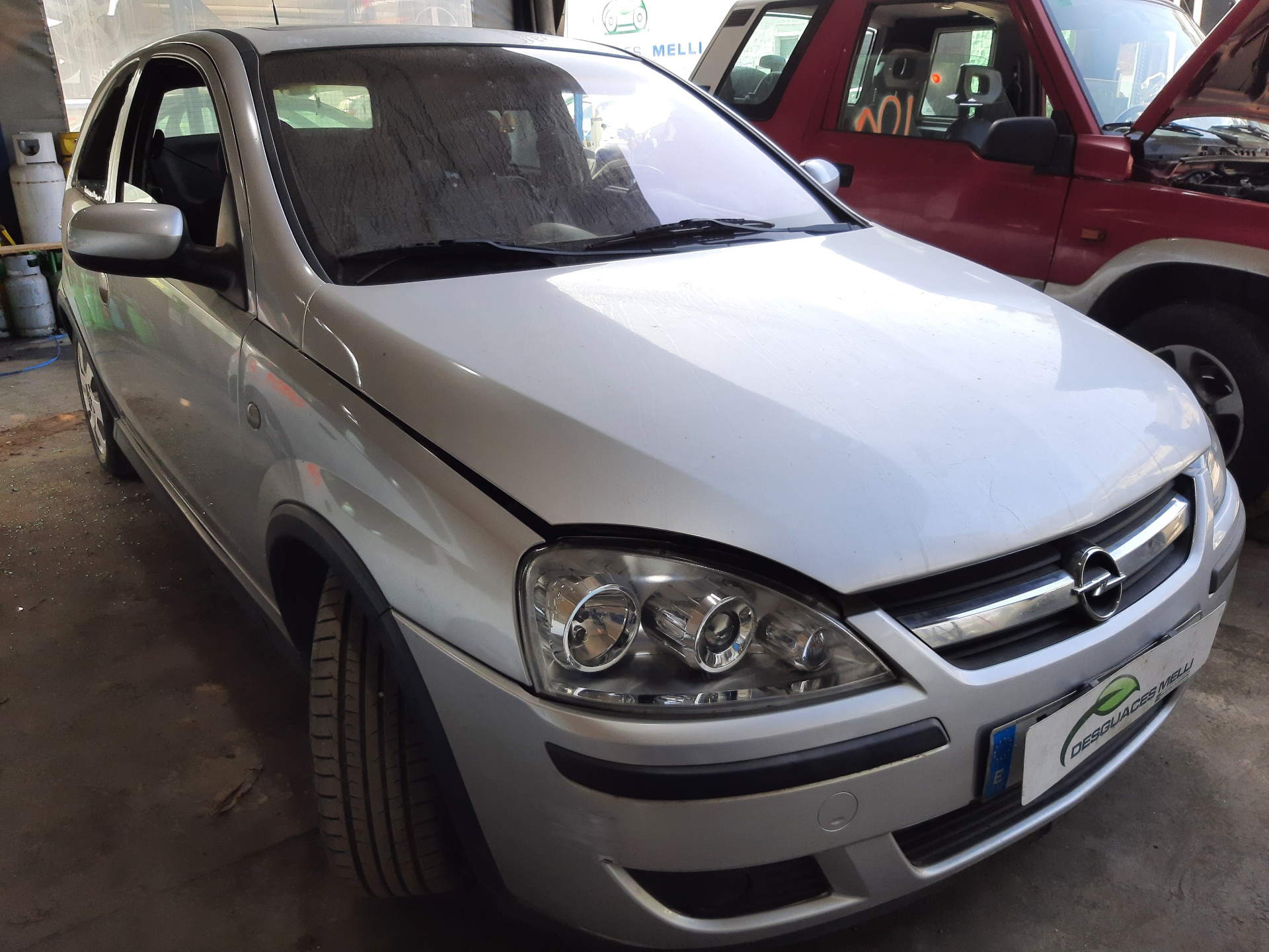 OPEL Corsa C (2000-2006) Difūzoriaus ventiliatorius 8038845 22030530