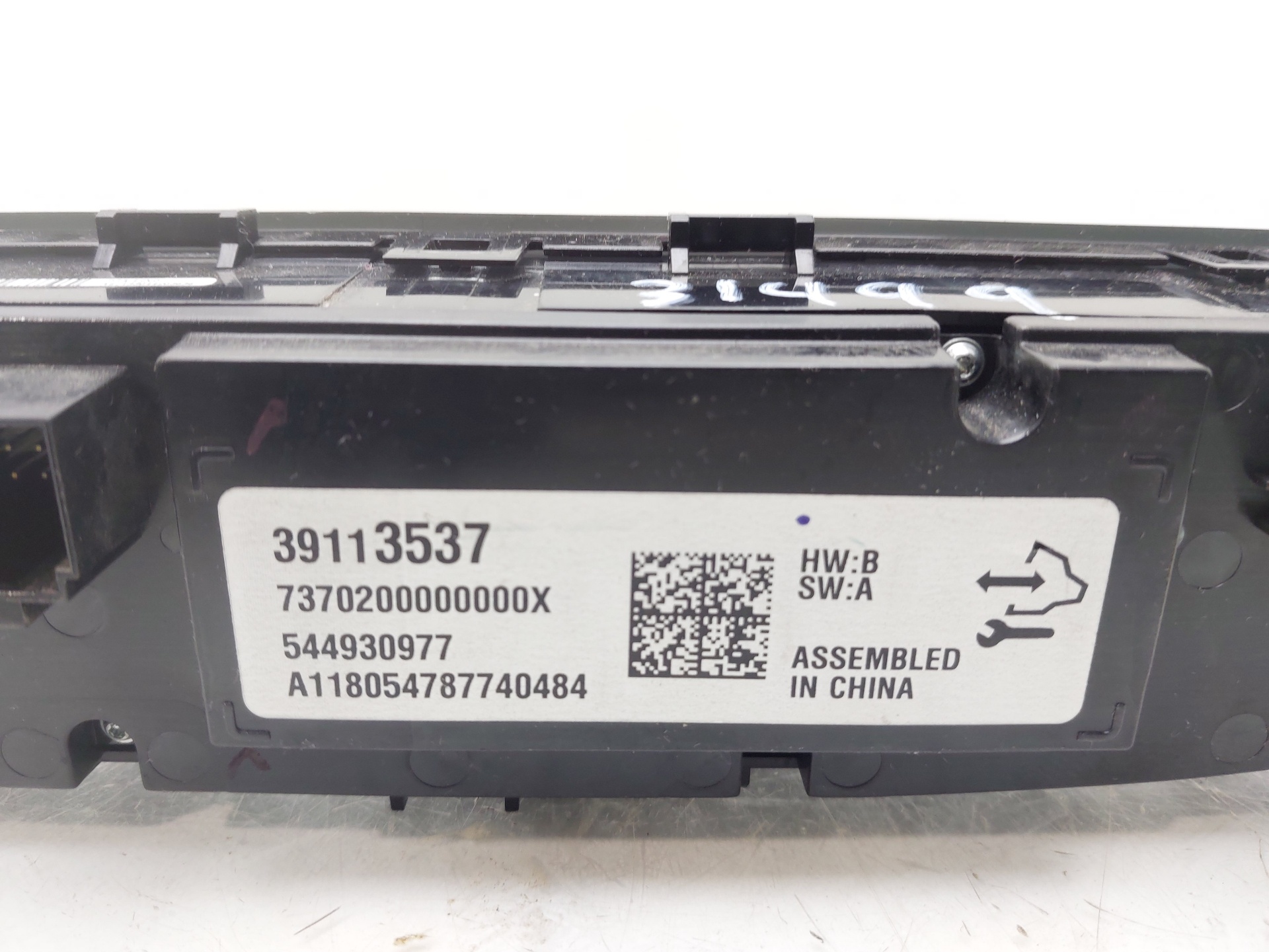 OPEL Insignia B (2017-2024) Climate  Control Unit 39113537 23901132