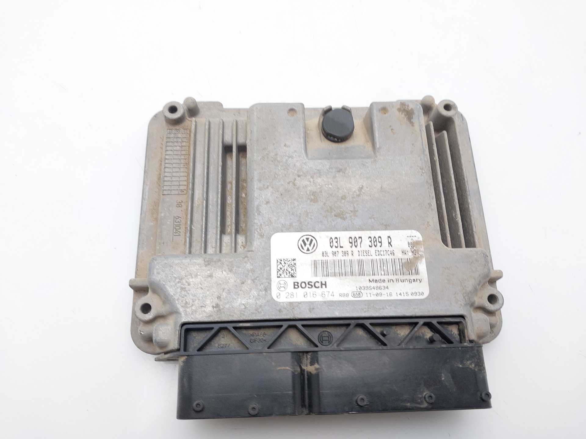 VOLKSWAGEN Golf 6 generation (2008-2015) Motorkontrolenhed ECU 03L907309R 23081182