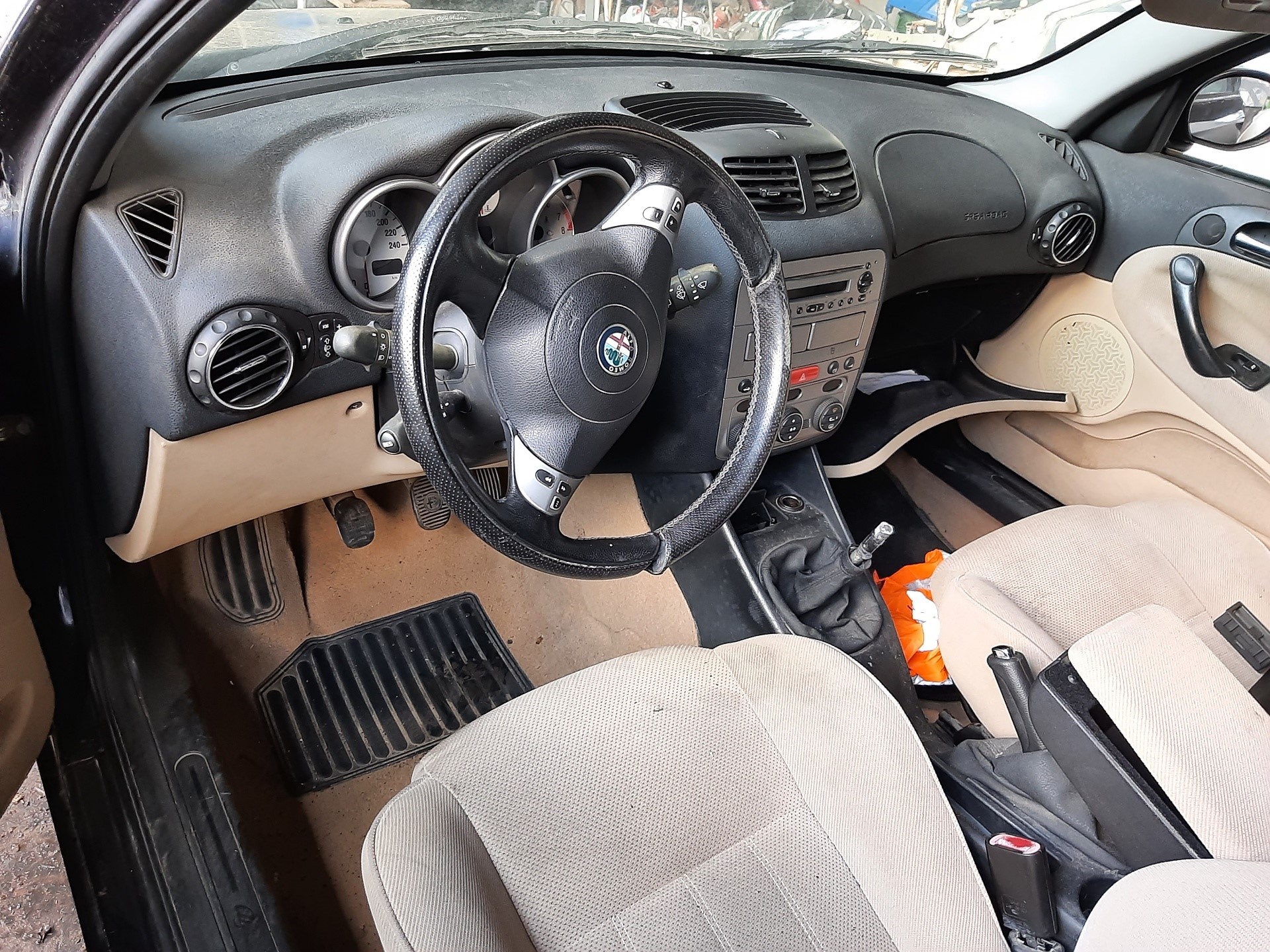 ALFA ROMEO 147 2 generation (2004-2010) Mecanism ștergător de parbriz față 0390241514 18770738