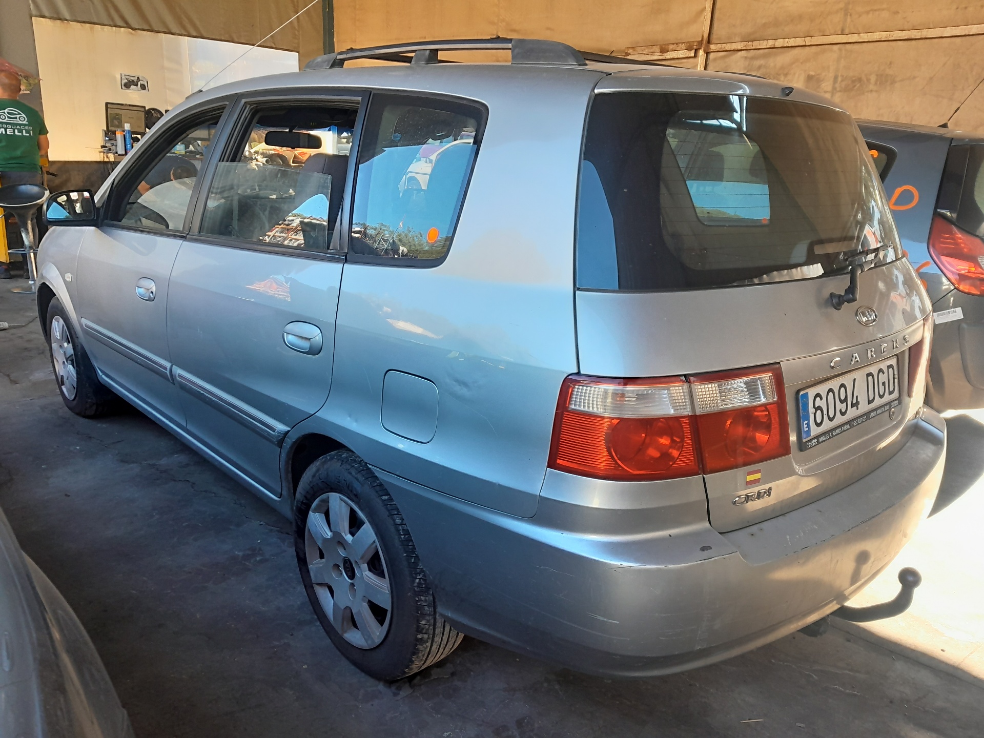 KIA Carens 2 generation (2002-2006) Priekinių dešinių durų veidrodis 0K2FD69120 20481510