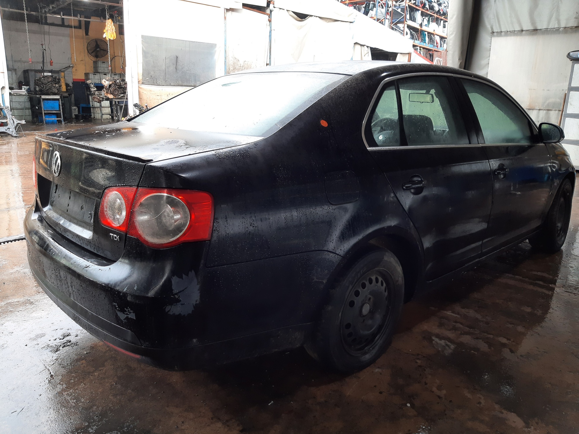 VOLKSWAGEN Jetta 5 generation (2005-2011) Aizmugurējo kreiso durvju loga pacēlāja motorīts 1K5839401B 24759739