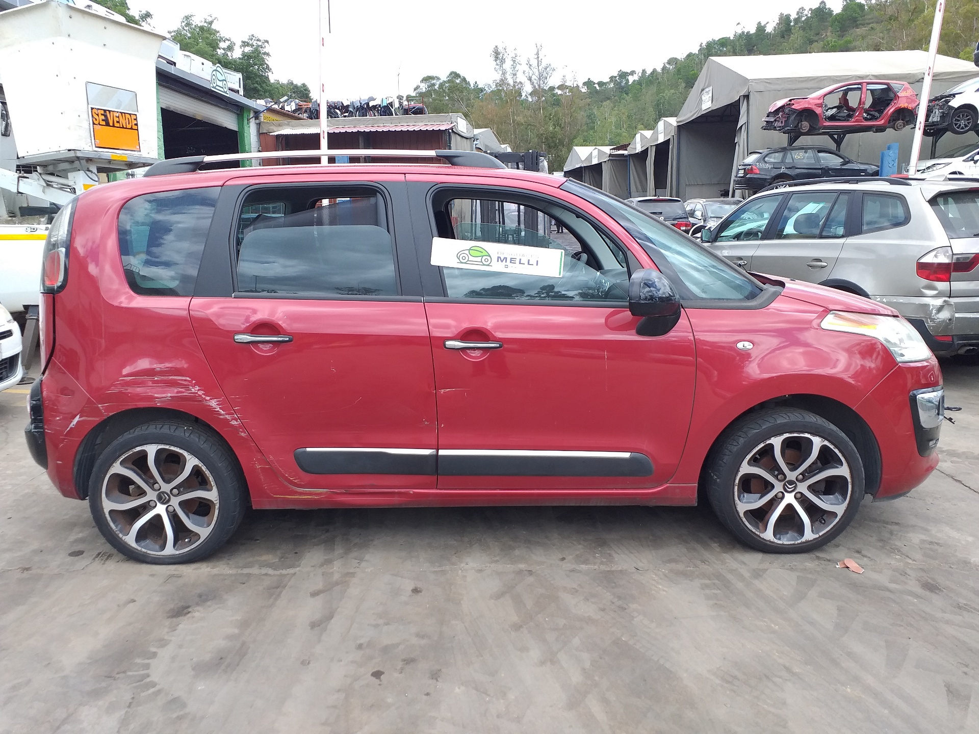 CITROËN C3 Picasso 1 generation (2008-2016) Priekinė dešinė stebulė 364790 26539589