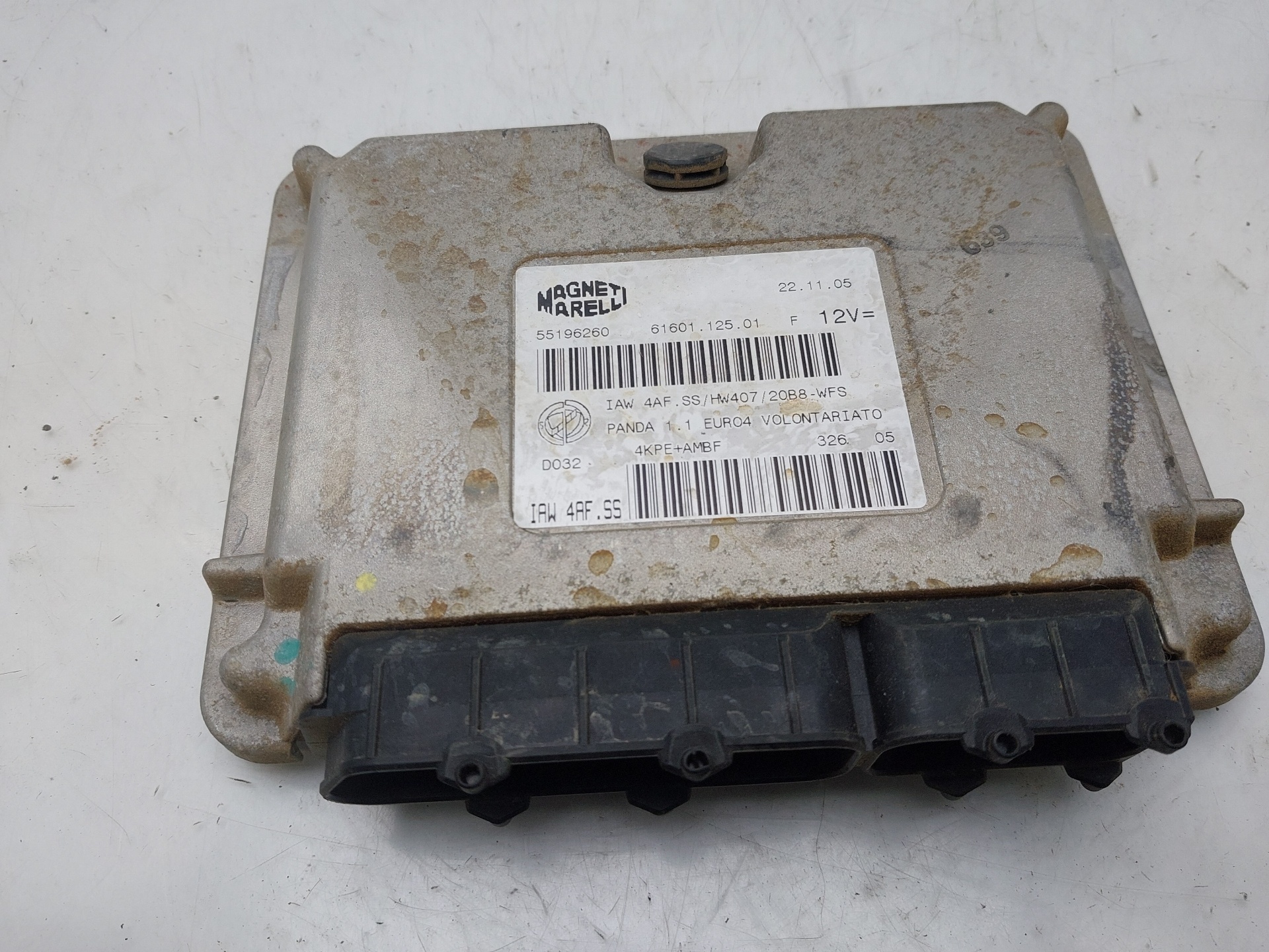 FIAT Panda 2 generation (2003-2011) Блок керування двигуном ECU 55196260 23080320