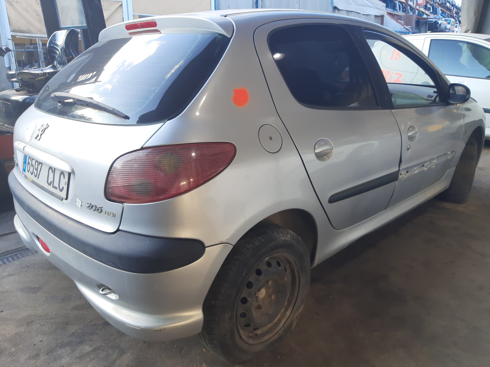 PEUGEOT 206 1 generation (1998-2009) Tурбина 54351014861 22470154