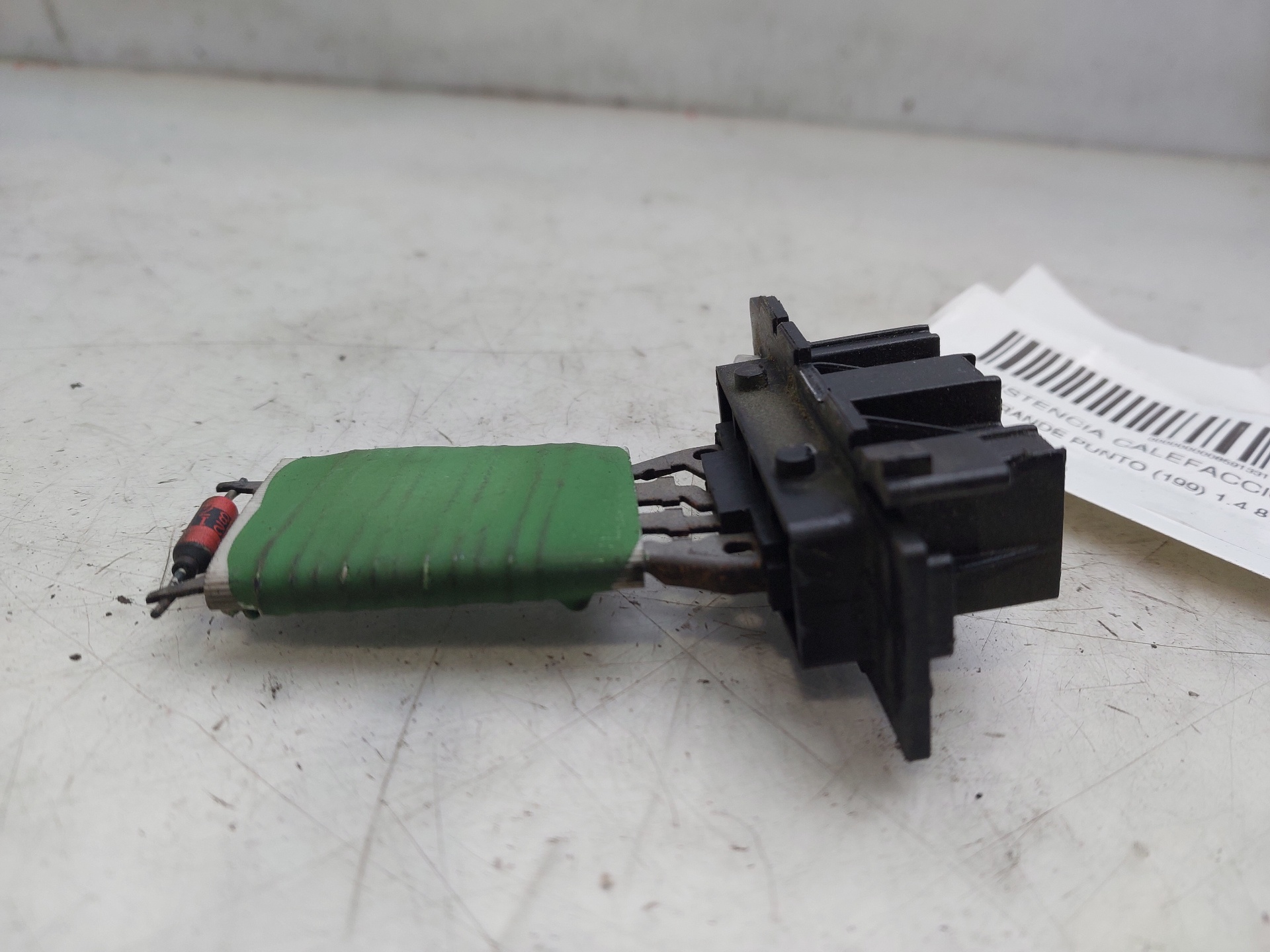 FIAT Punto 3 generation (2005-2020) Interior Heater Resistor A51002300 23669272