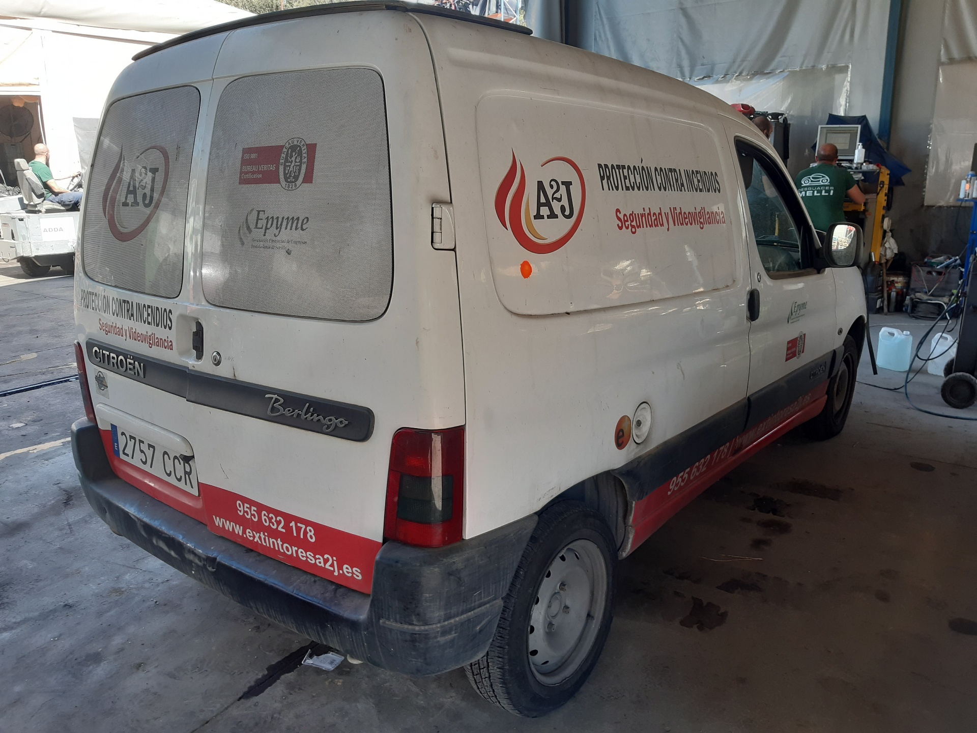 CITROËN Berlingo Aizmugurējais buferis 7410CF 22439107