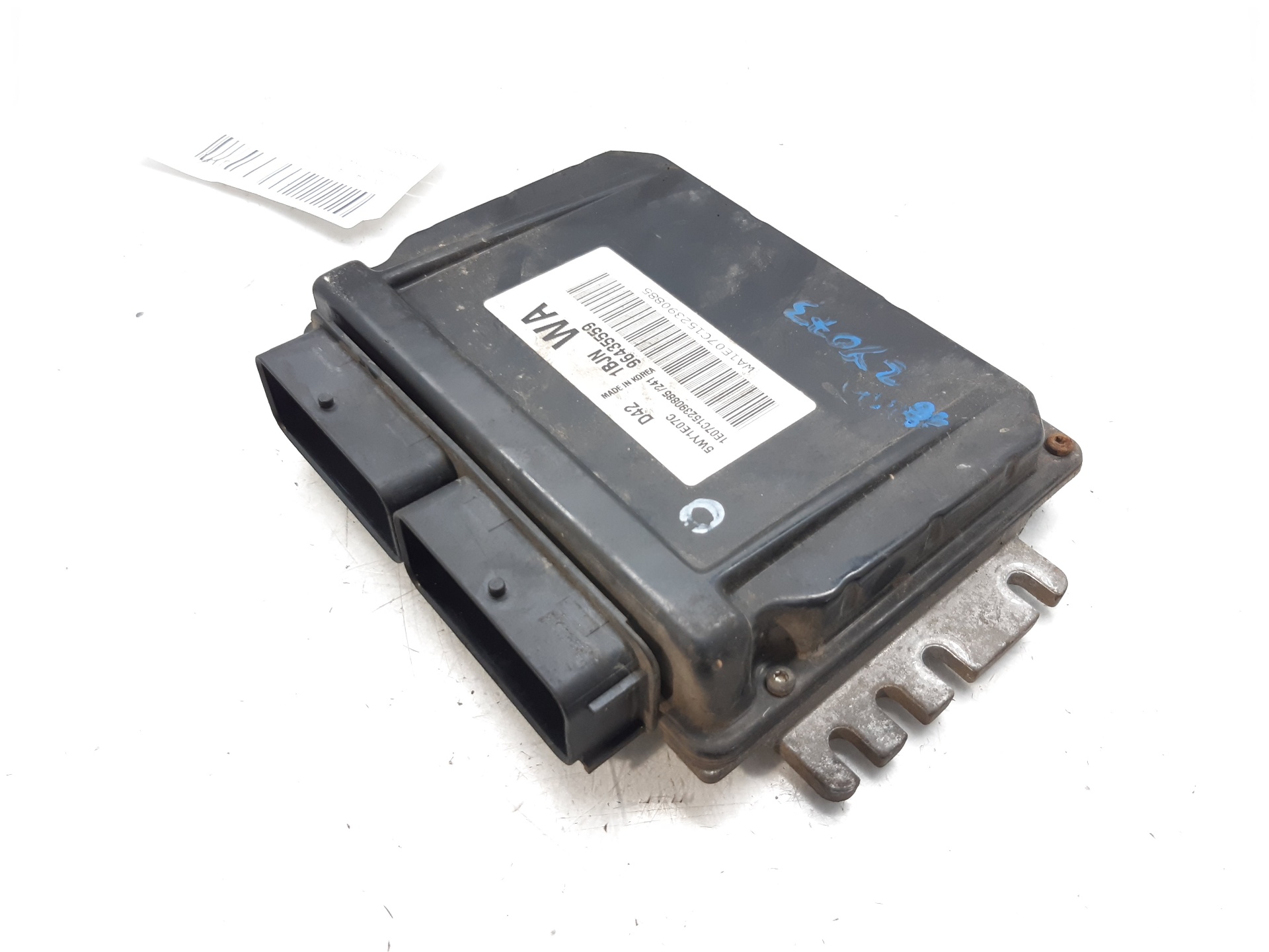 DAEWOO Kalos 1 generation (2002-2020) Motorstyrenhet ECU 96435559 18797333