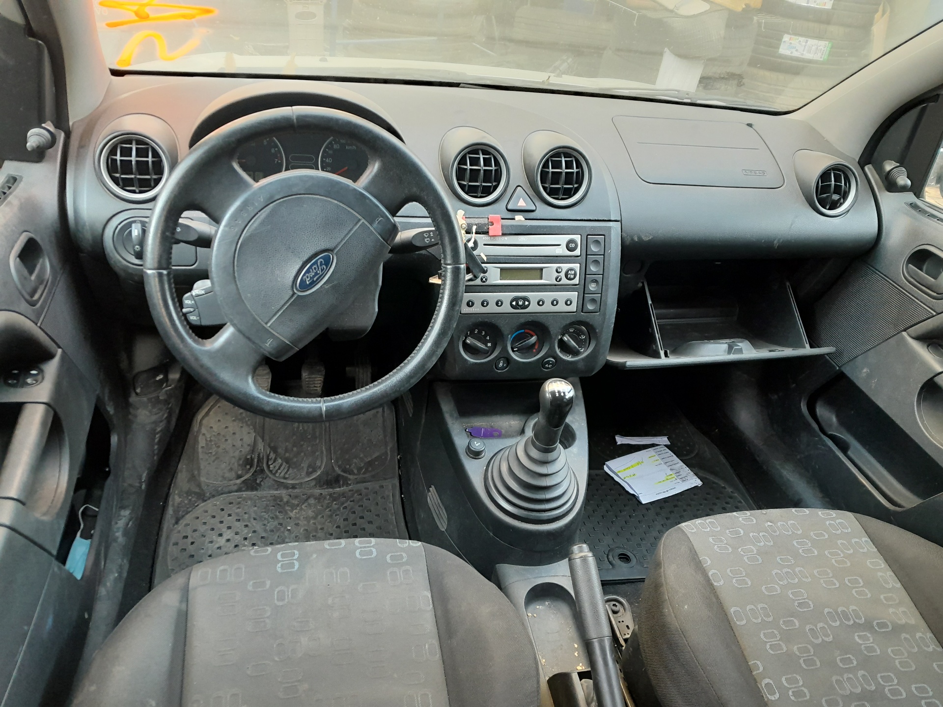 FORD Fiesta 5 generation (2001-2010) Коробка передач 2S6R7002MB,5VELOCIDADES 20662309