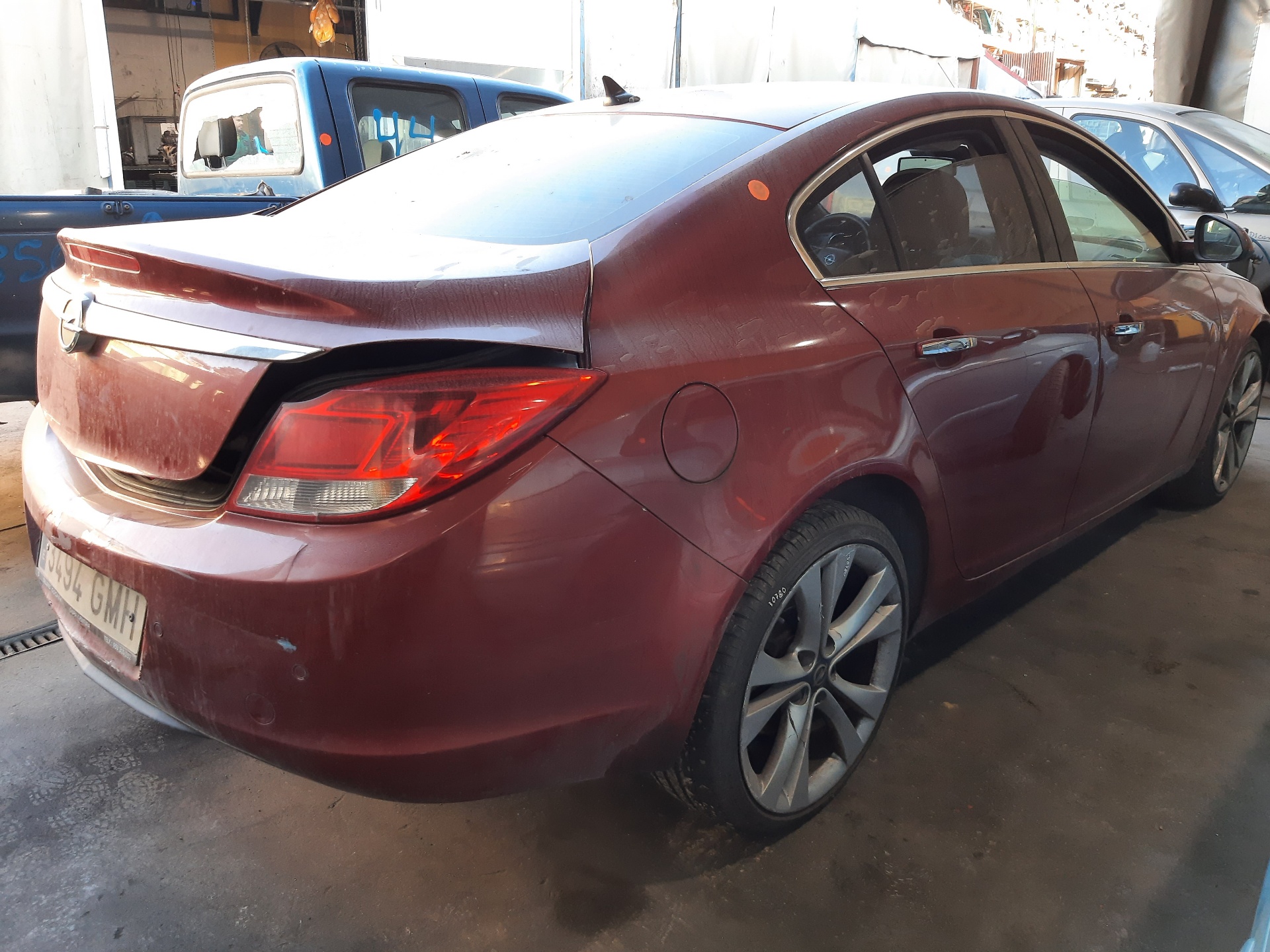 OPEL Insignia A (2008-2016) Замок задней левой двери 13503177 24945335