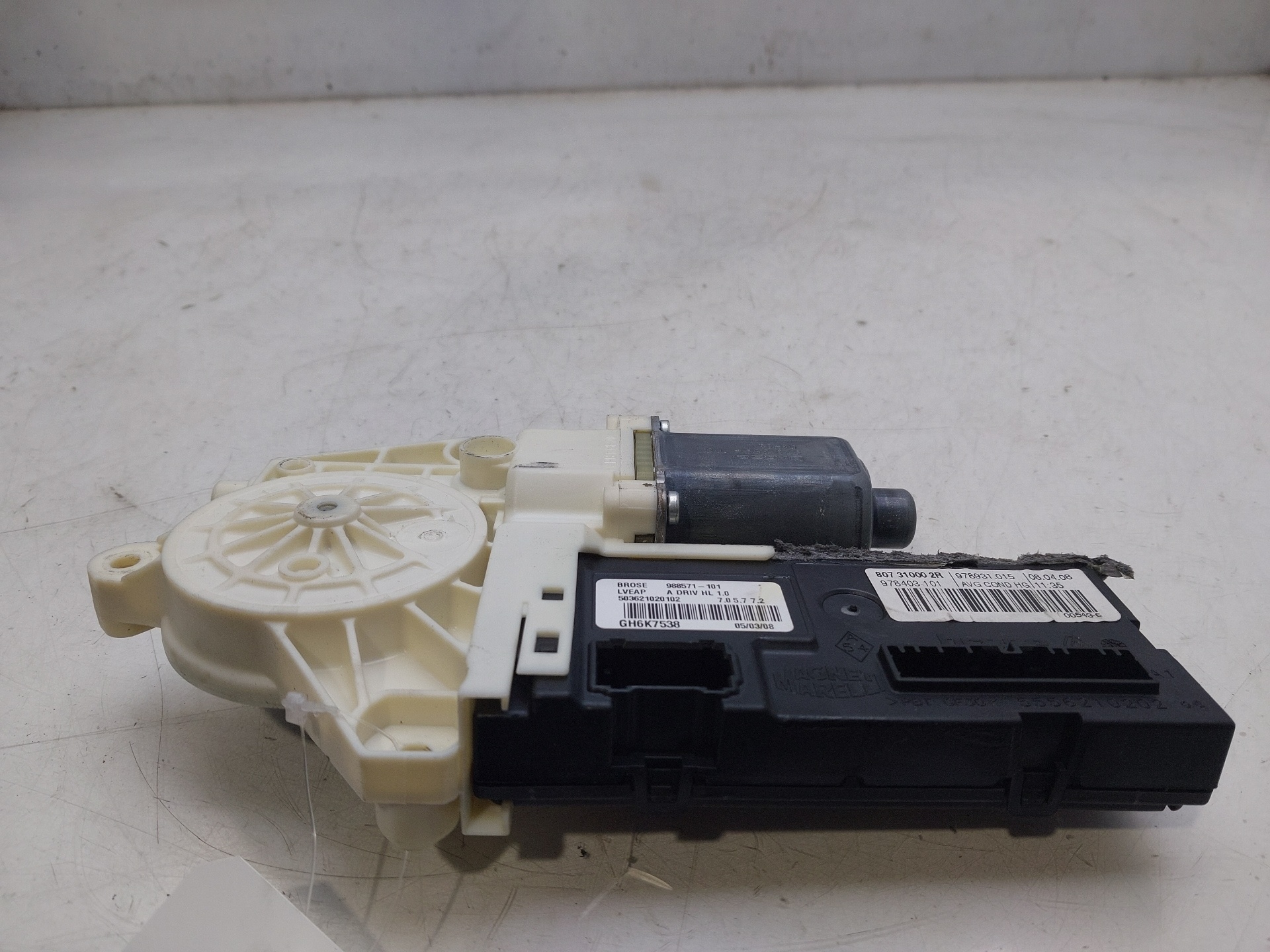 CITROËN DS5 1 generation (2012-2015) Motor regulator geam ușă stânga față 807310002R 25428194