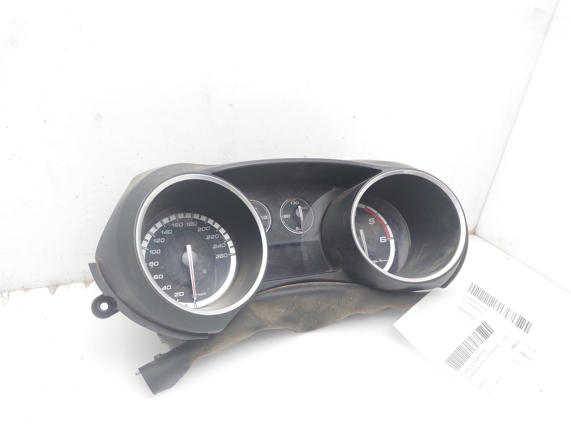 ALFA ROMEO Giulietta 940 (2010-2020) Speedometer 50520113 25100788