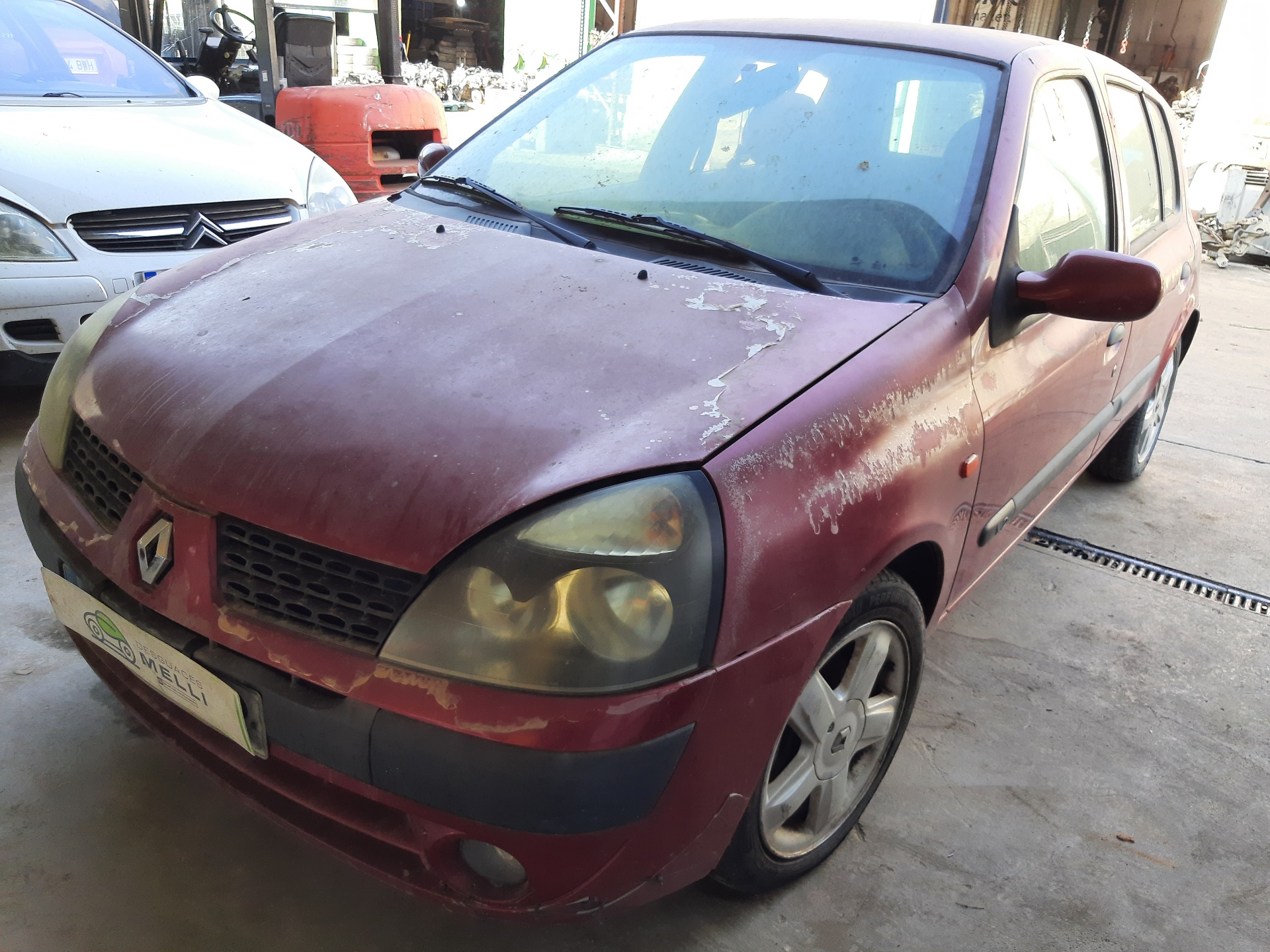 RENAULT Clio 2 generation (1998-2013) Bal első ködlámpa 8200002469 18801793