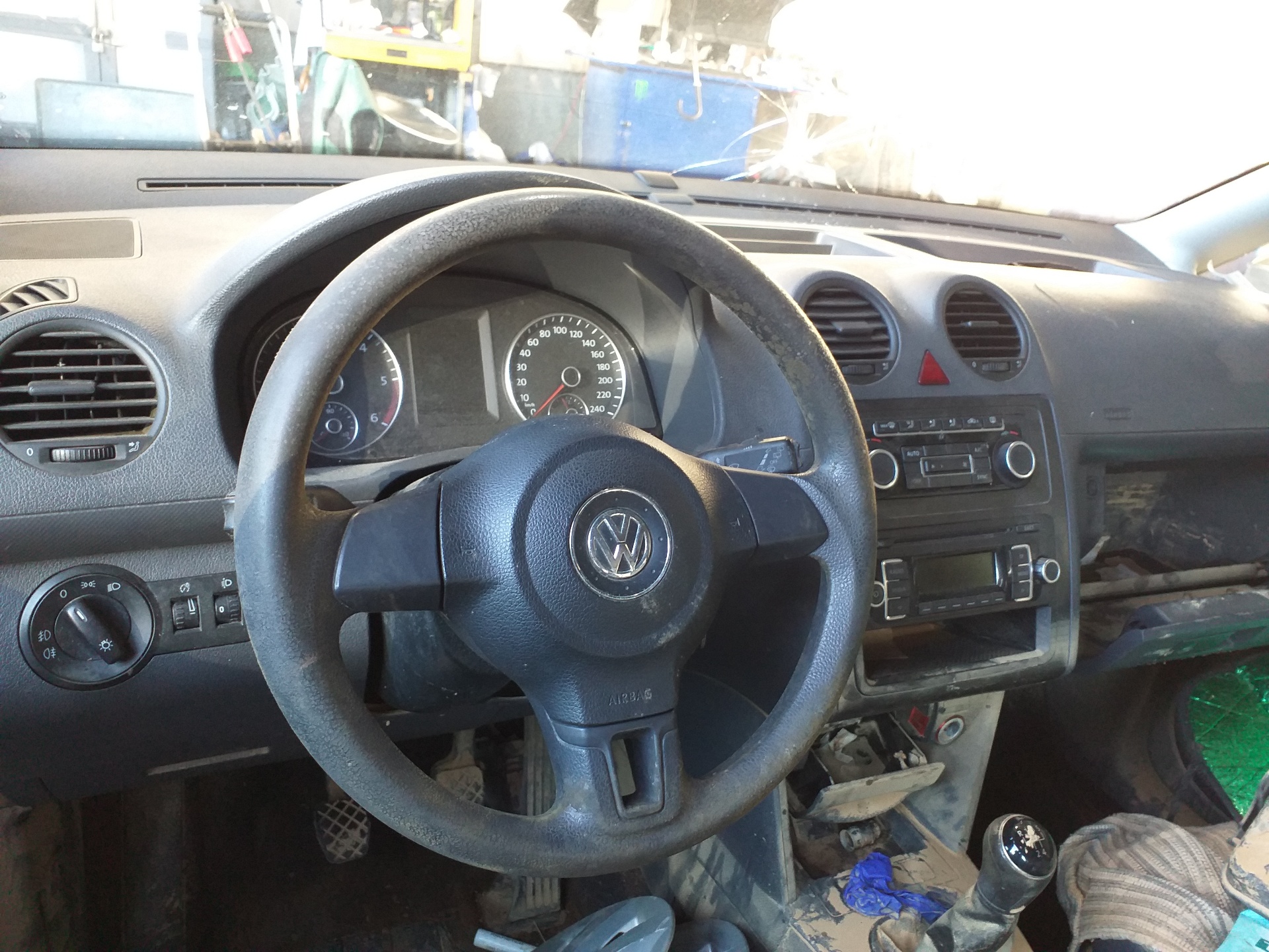 VOLKSWAGEN Caddy 3 generation (2004-2015) Front Right Brake Caliper 1K0615124D 22027473